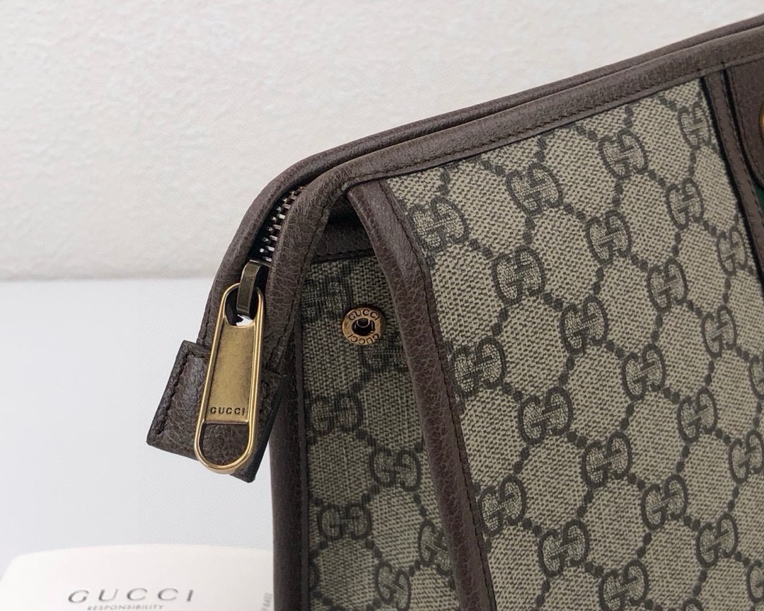 Gucci Ophidia GG Monogram Clutch - Style 598234