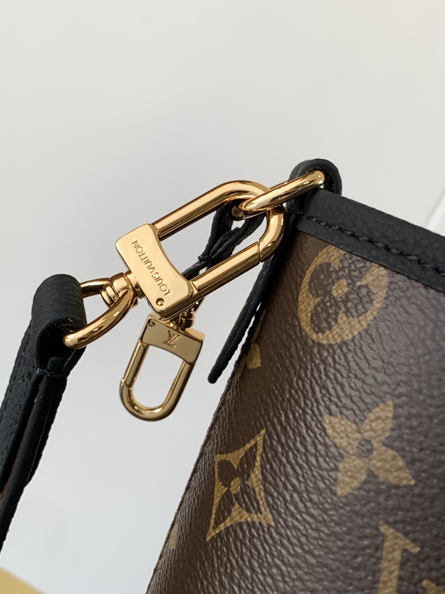 Louis Vuitton LV Neverfull Bandouli??re Inside Out BB Handbag M12099 black