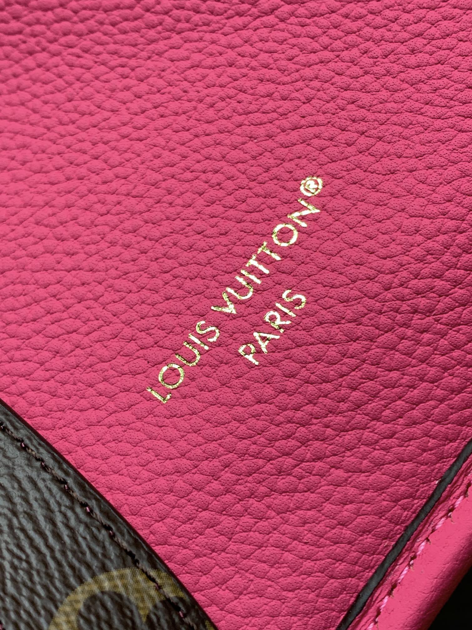 Louis Vuitton LV Neverfull Bandouli??re Inside Out BB Handbag M12106 rose pink