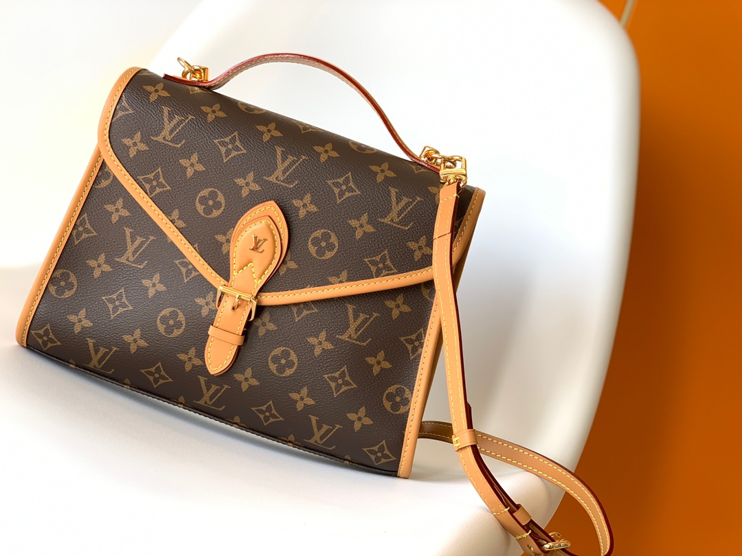 Louis Vuitton Ivy Bag M44919 ?C Vintage Style Monogram Canvas