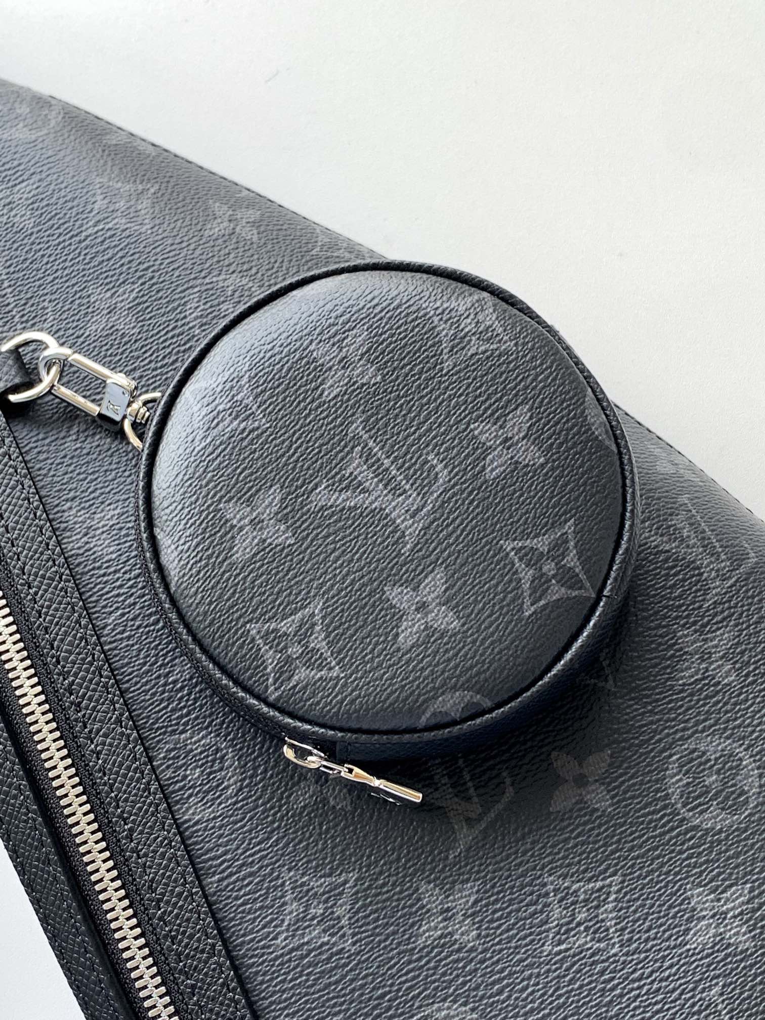 LV Duo Shoulder Bag (M30936) in Monogram Canvas and Ta?ga Leather with Dynamic Chip