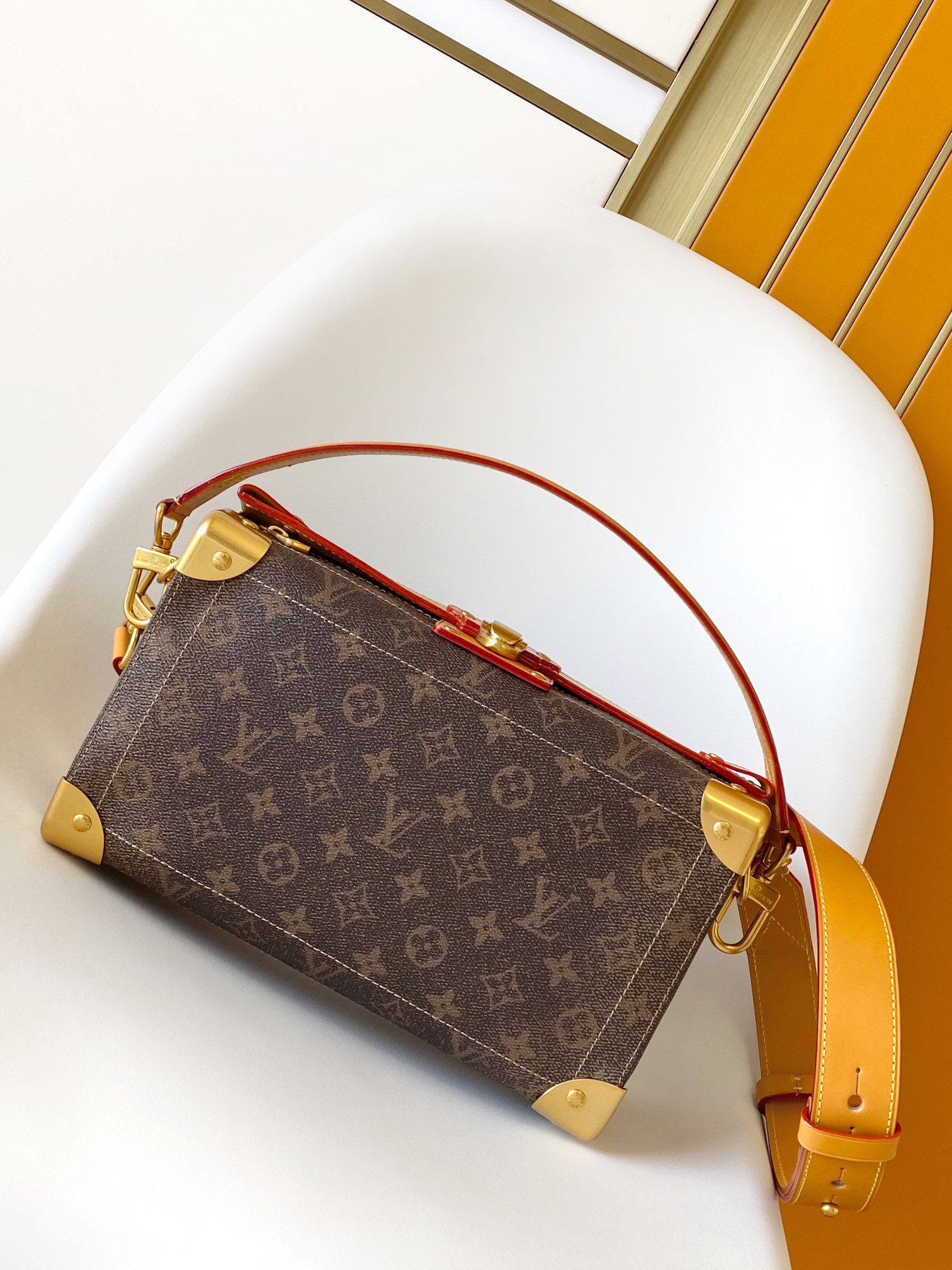 Louis Vuitton Soul Trunk East West Handbag (M11536 Monogram Dust)