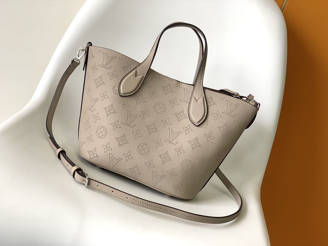 MBlossom Small Handbag Grey M21849 by Louis Vuitton LV in Black