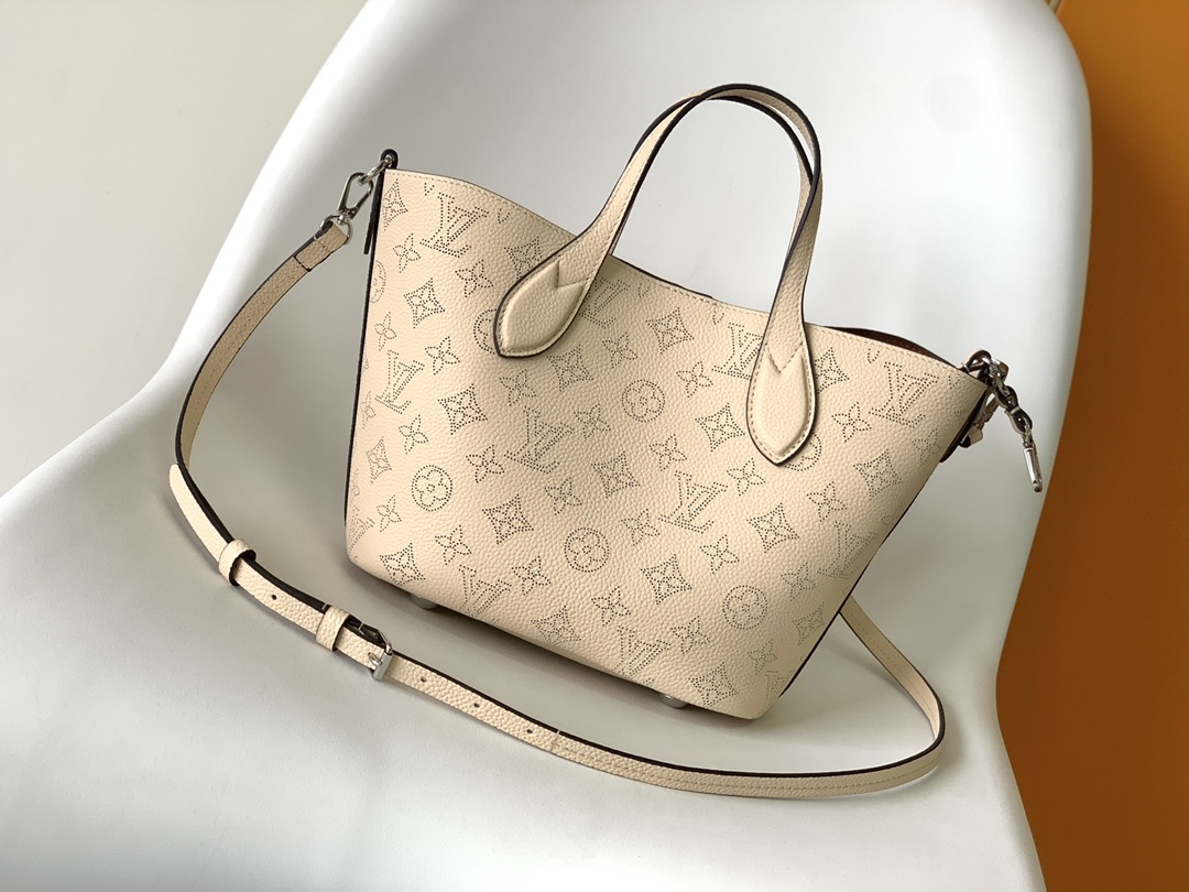 MBlossom Small Handbag Cream M21909 by Louis Vuitton LV in Black