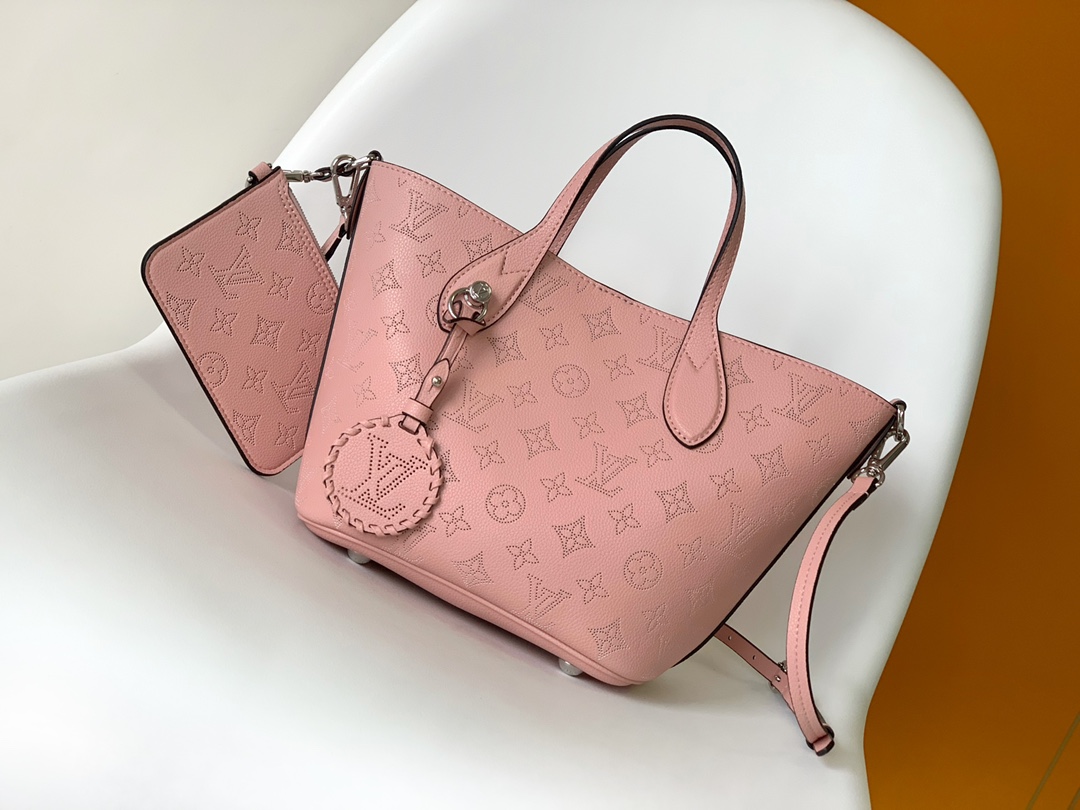 MBlossom Small Handbag Pink M23196 by Louis Vuitton LV in Black