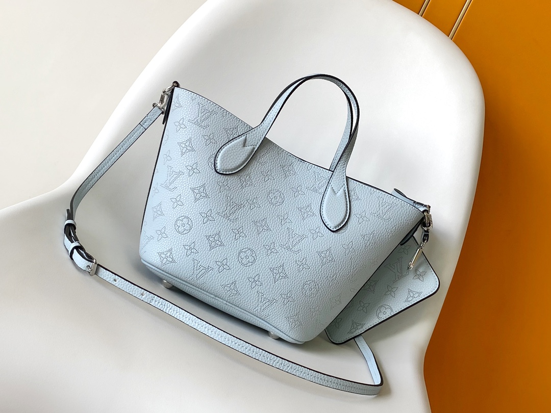 MBlossom Small Handbag M24930 by Louis Vuitton LV in Blue