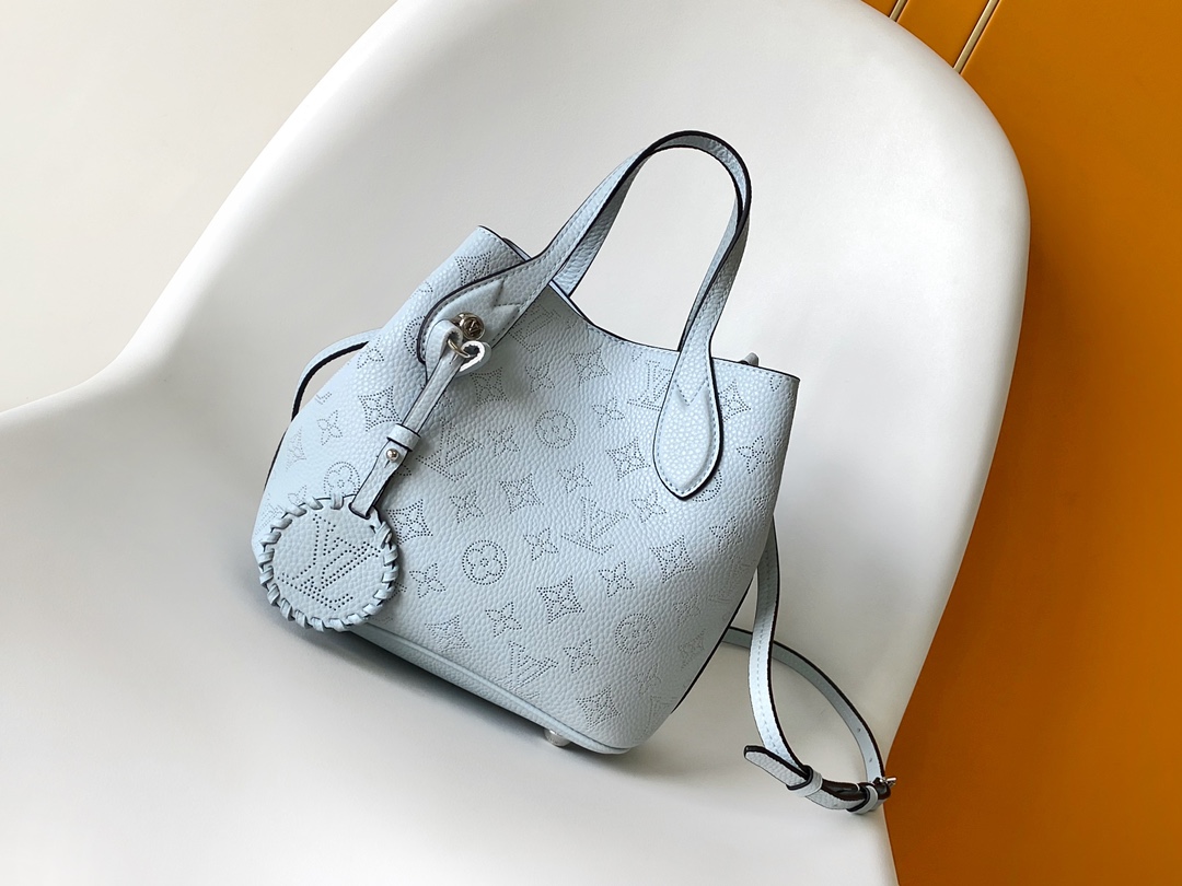 MBlossom Small Handbag M24930 by Louis Vuitton LV in Blue