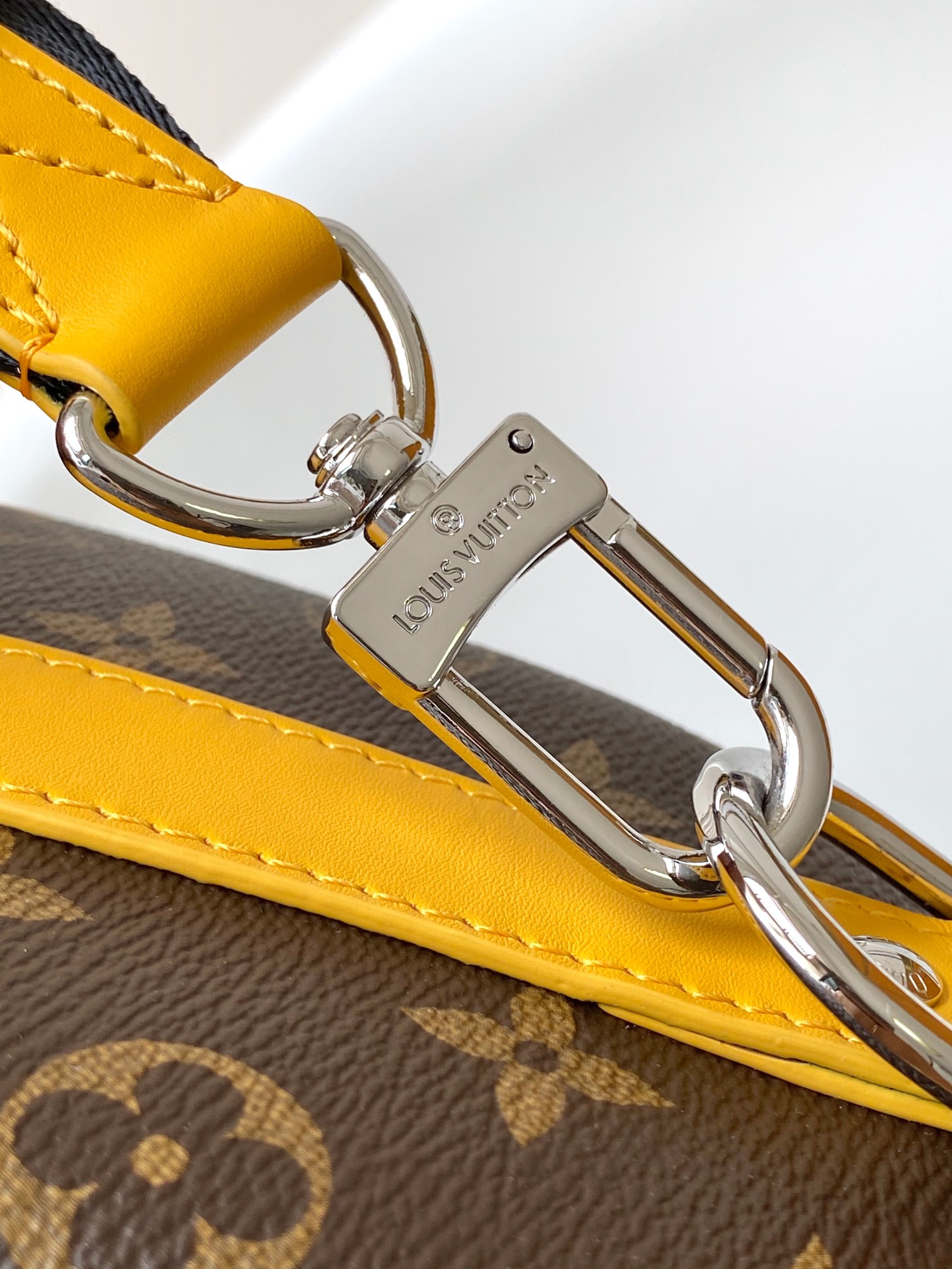 Keepall Bandouli??re 25 Handbag by Louis Vuitton LV M13166 in Yellow 