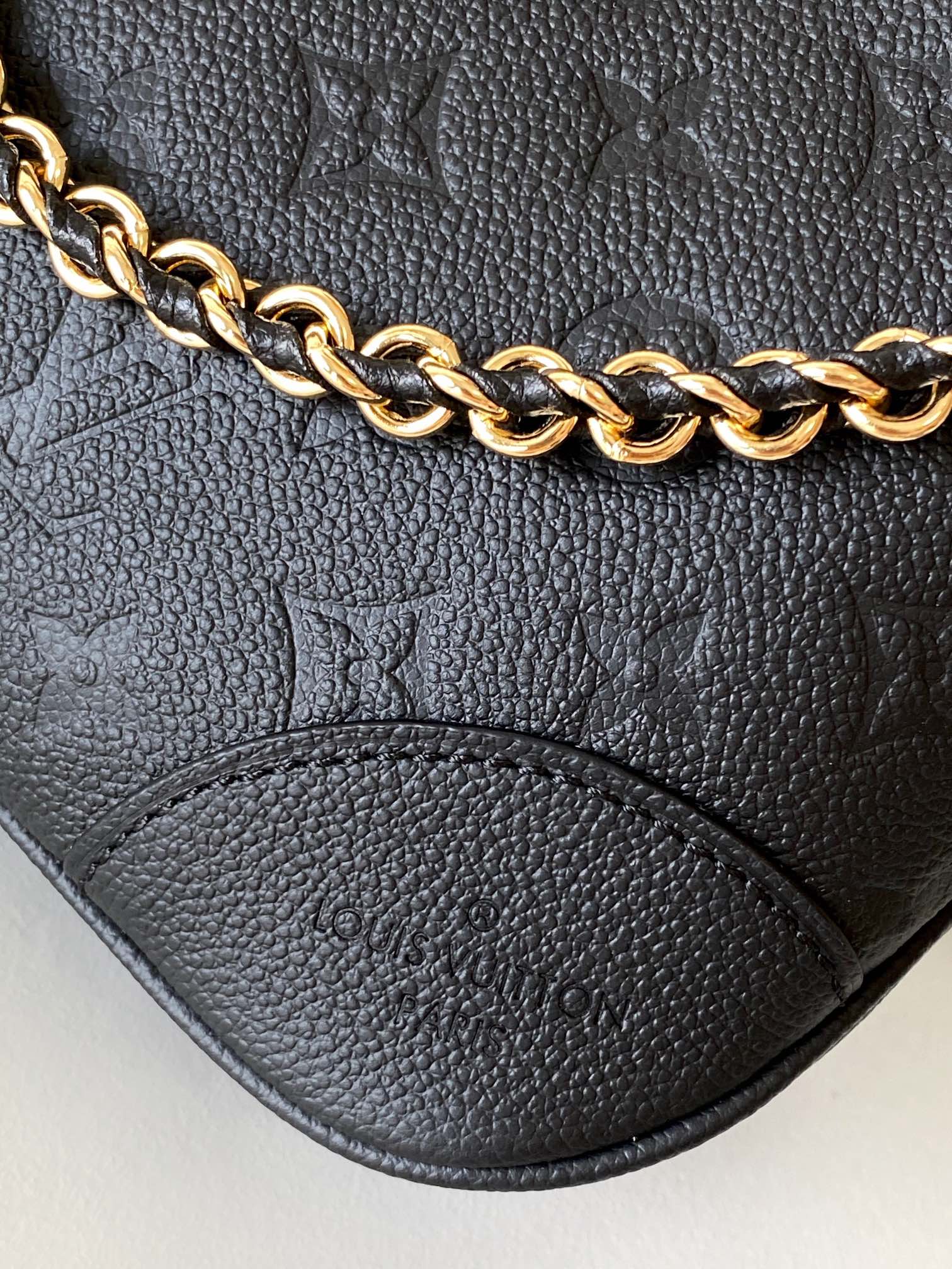 M12930 Black  Boulogne Handbag by Louis Vuitton LV