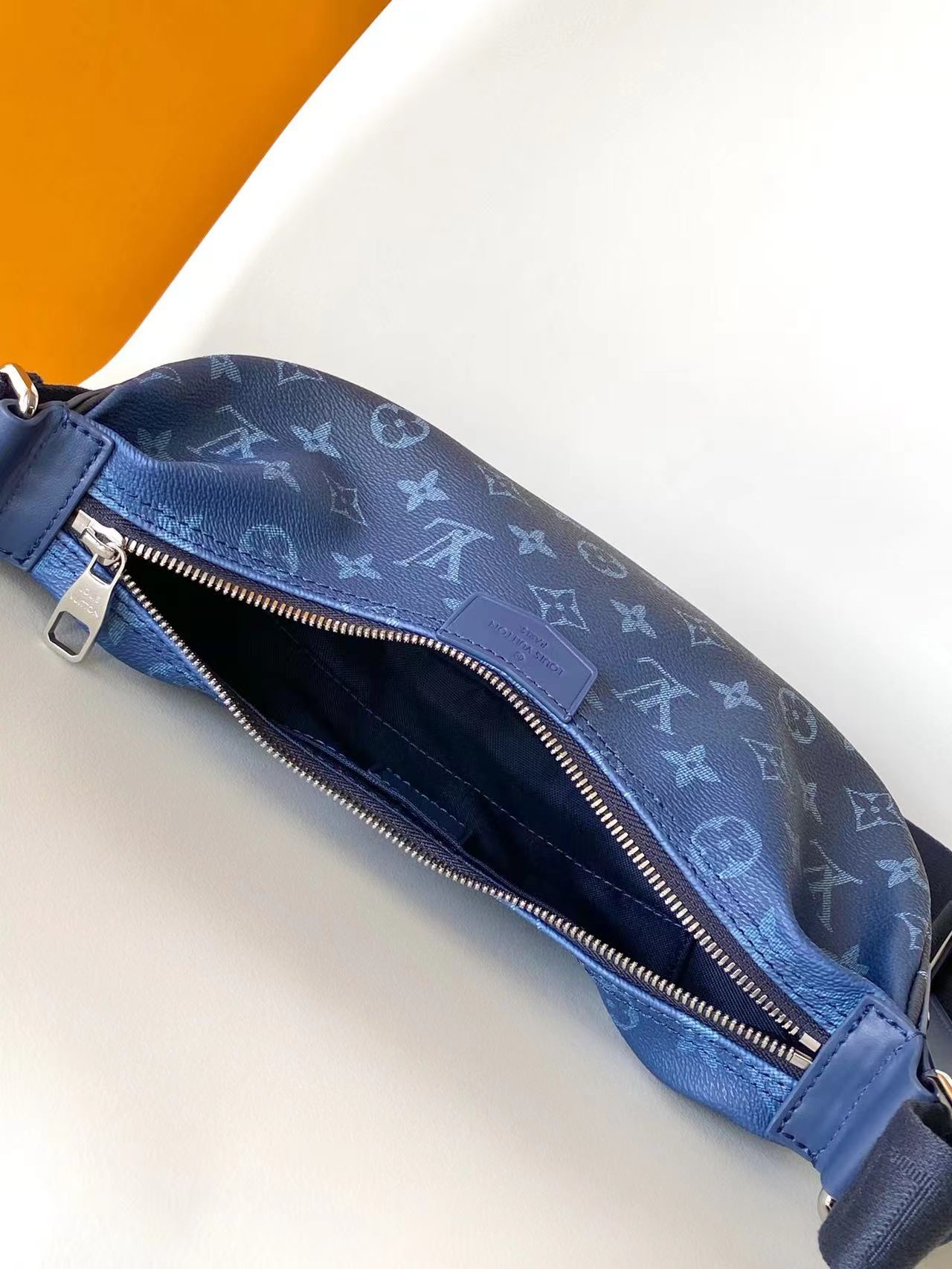 M11594 Hamac Small Bag by Louis Vuitton LV in Blue Flower