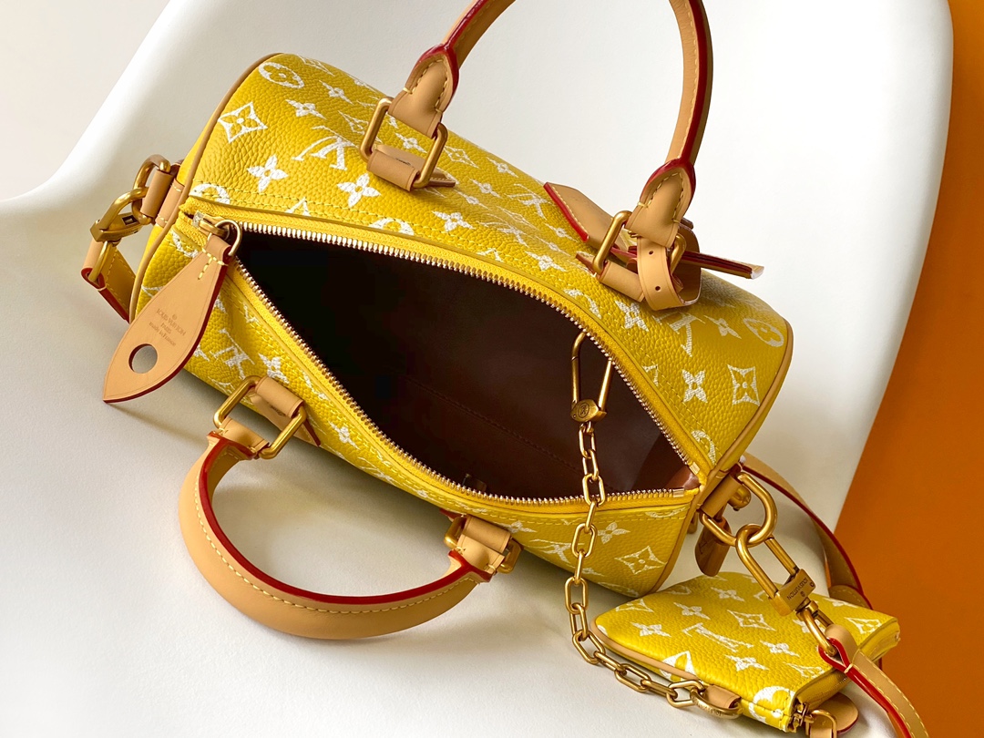 M24426 Bandouli??re 25 Bag by Louis Vuitton LV in Yellow