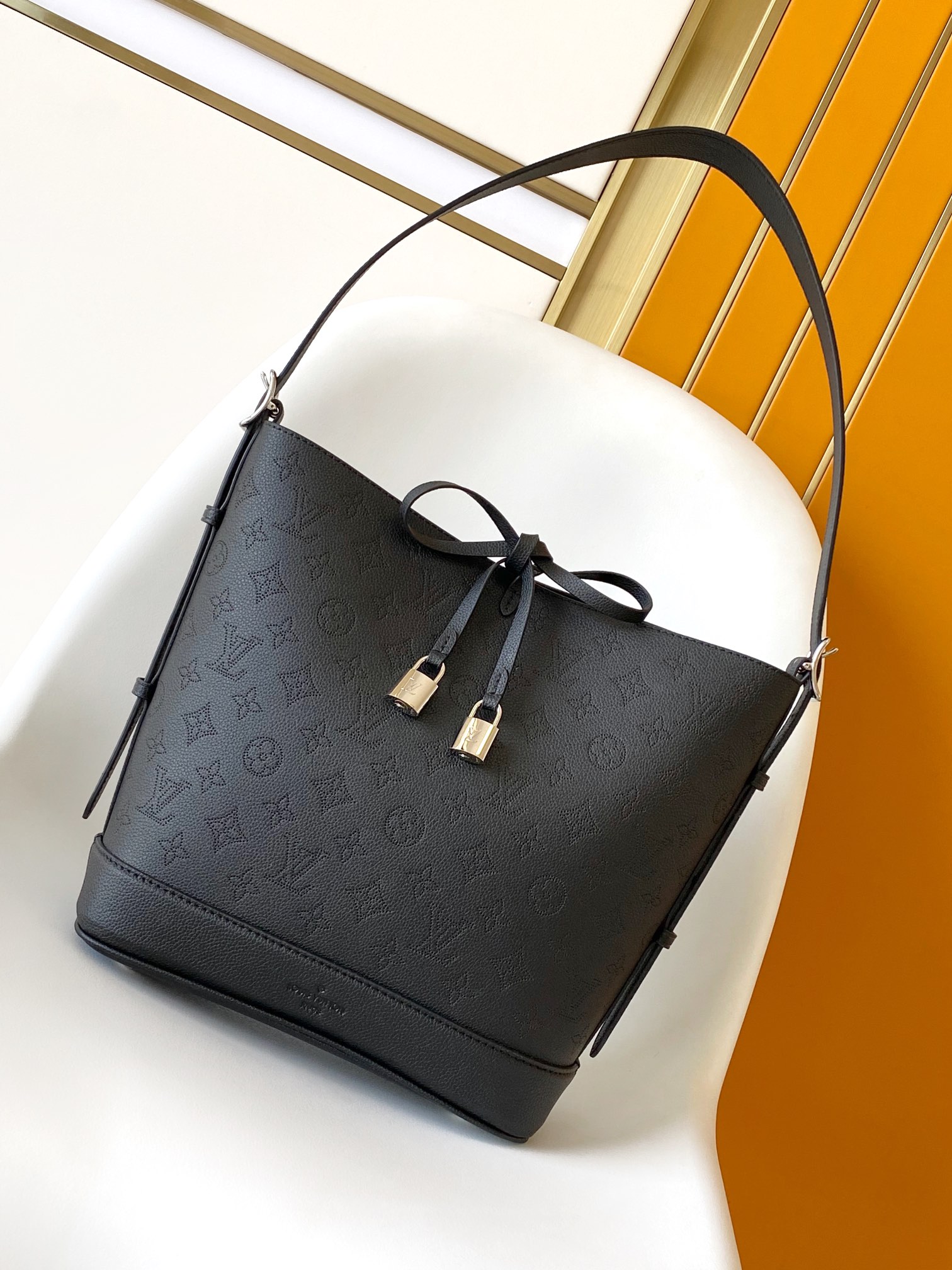 M12139 Flore Handbag by Louis Vuitton LV in Black