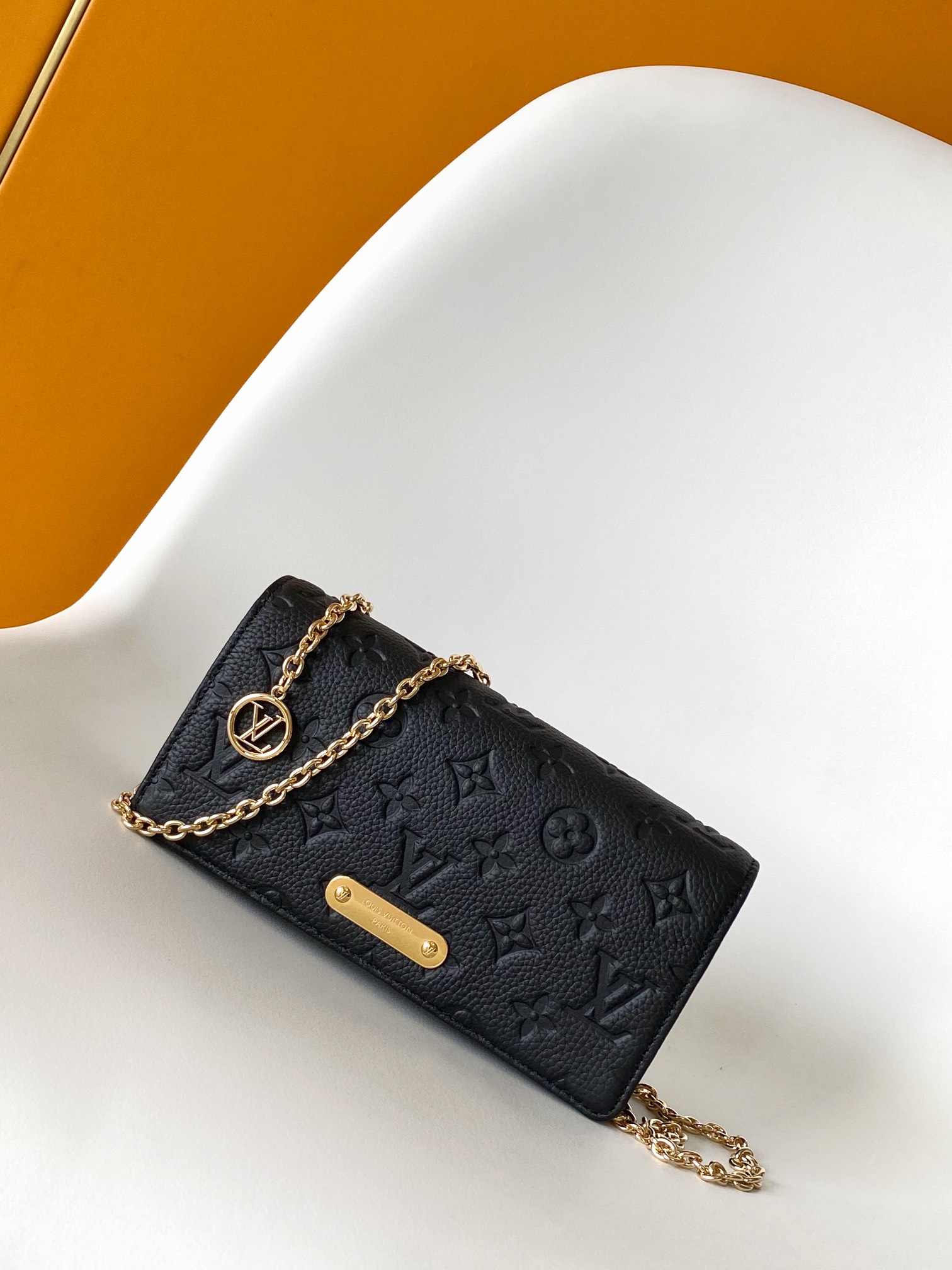 M46919 Wallet On Chain Metis by Louis Vuitton LV in Black