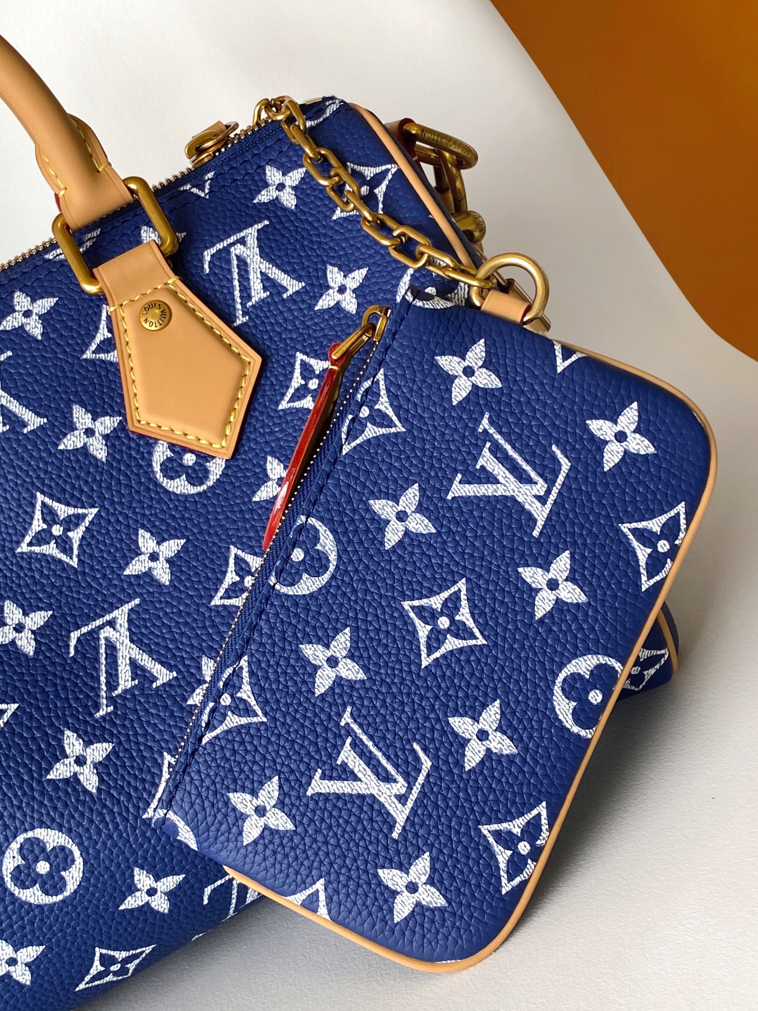 M11562 Bandouliere 25 Handbag by Louis Vuitton LV in Deep Blue