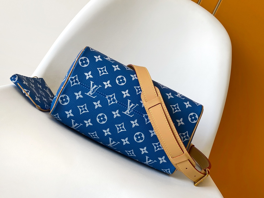 M24424 Bandouliere 25 Handbag by Louis Vuitton LV in Electric Blue