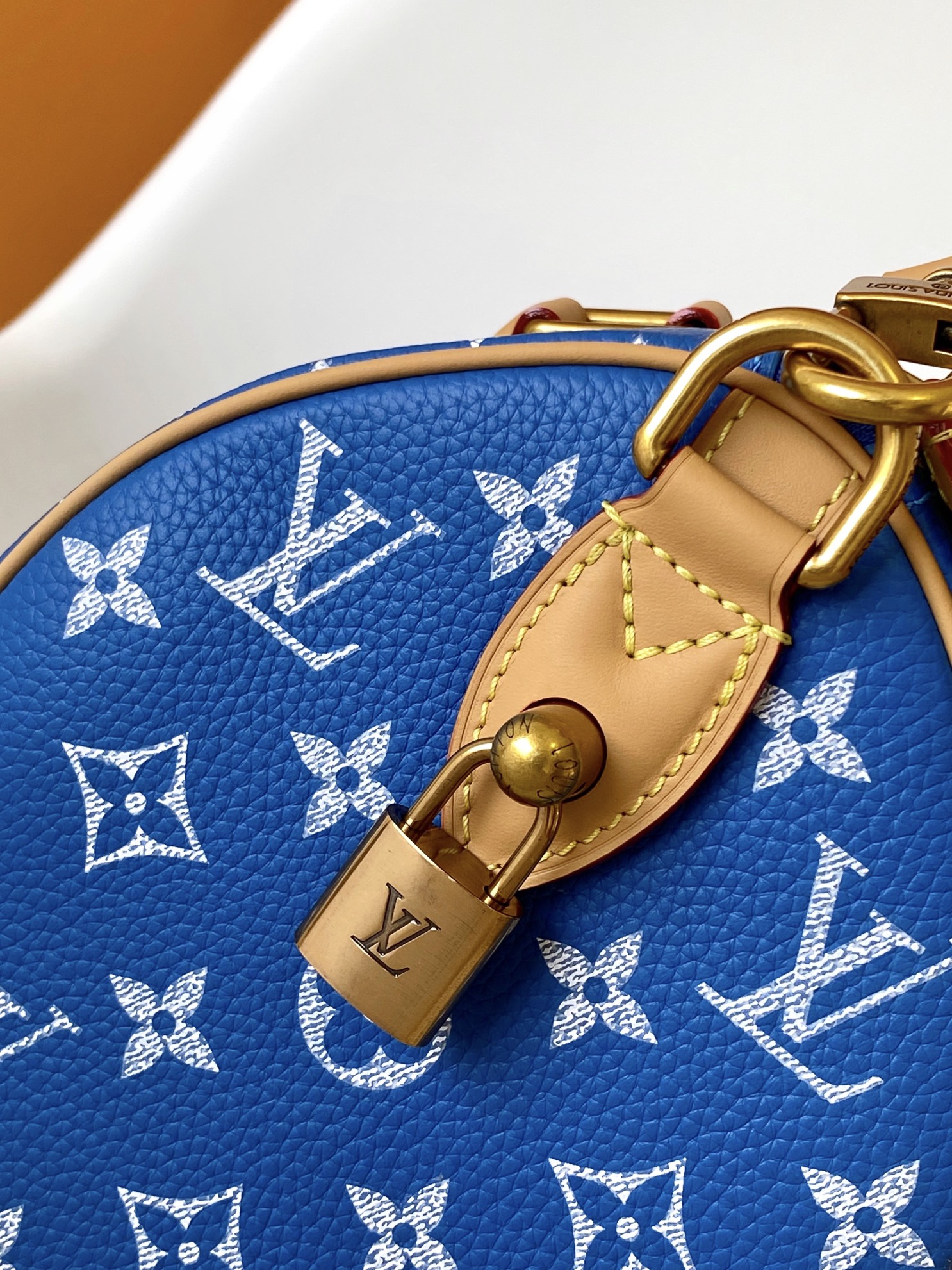 M24424 Bandouliere 25 Handbag by Louis Vuitton LV in Electric Blue