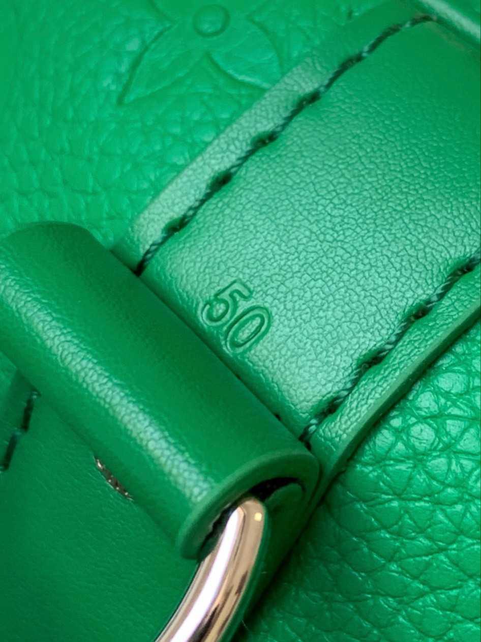 M23751 Keepall Bandouli??re 50 Travel Bag in Green by Louis Vuitton LV