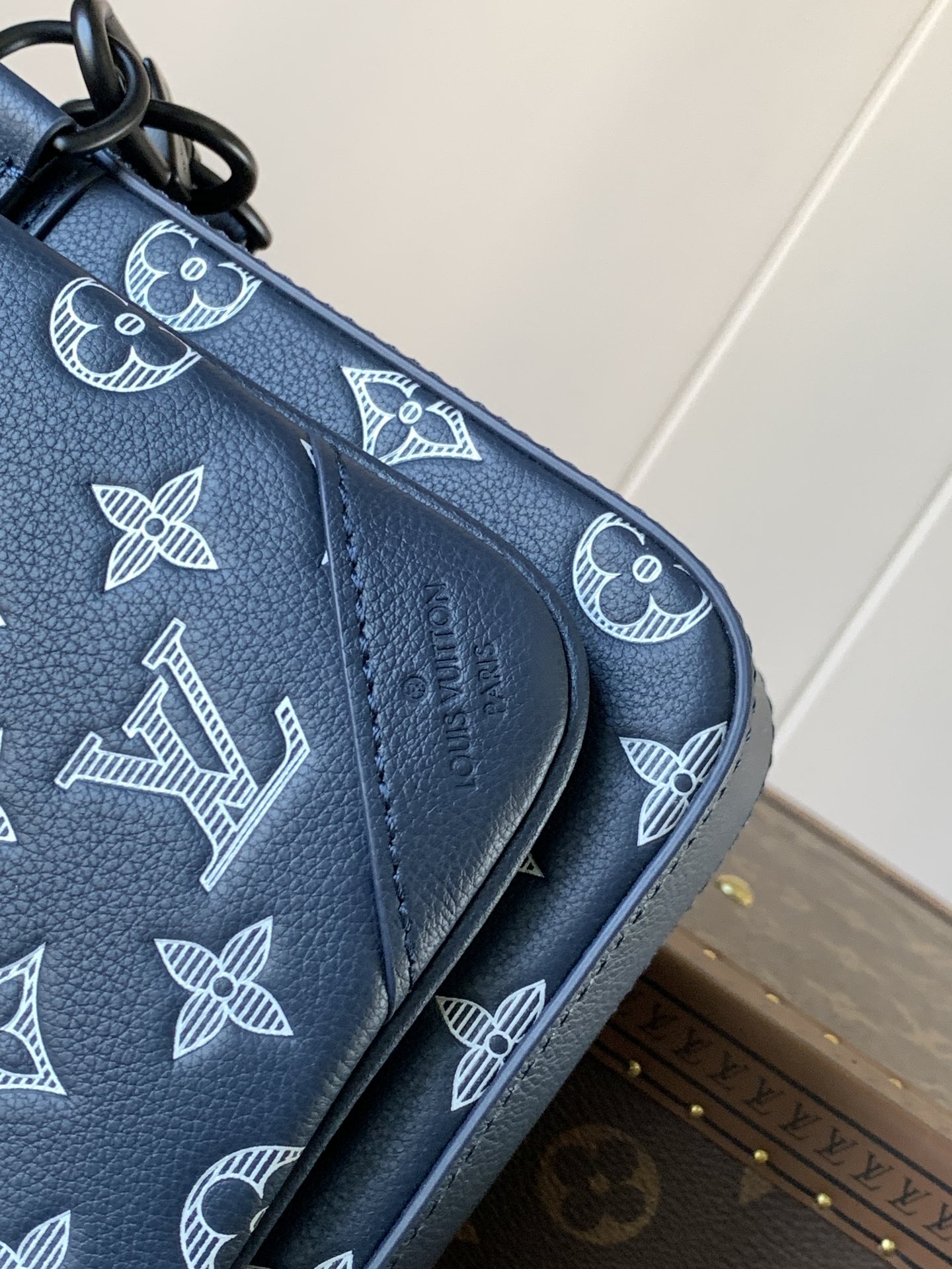 M24753 Trio Messenger Bag in Blue by Louis Vuitton LV