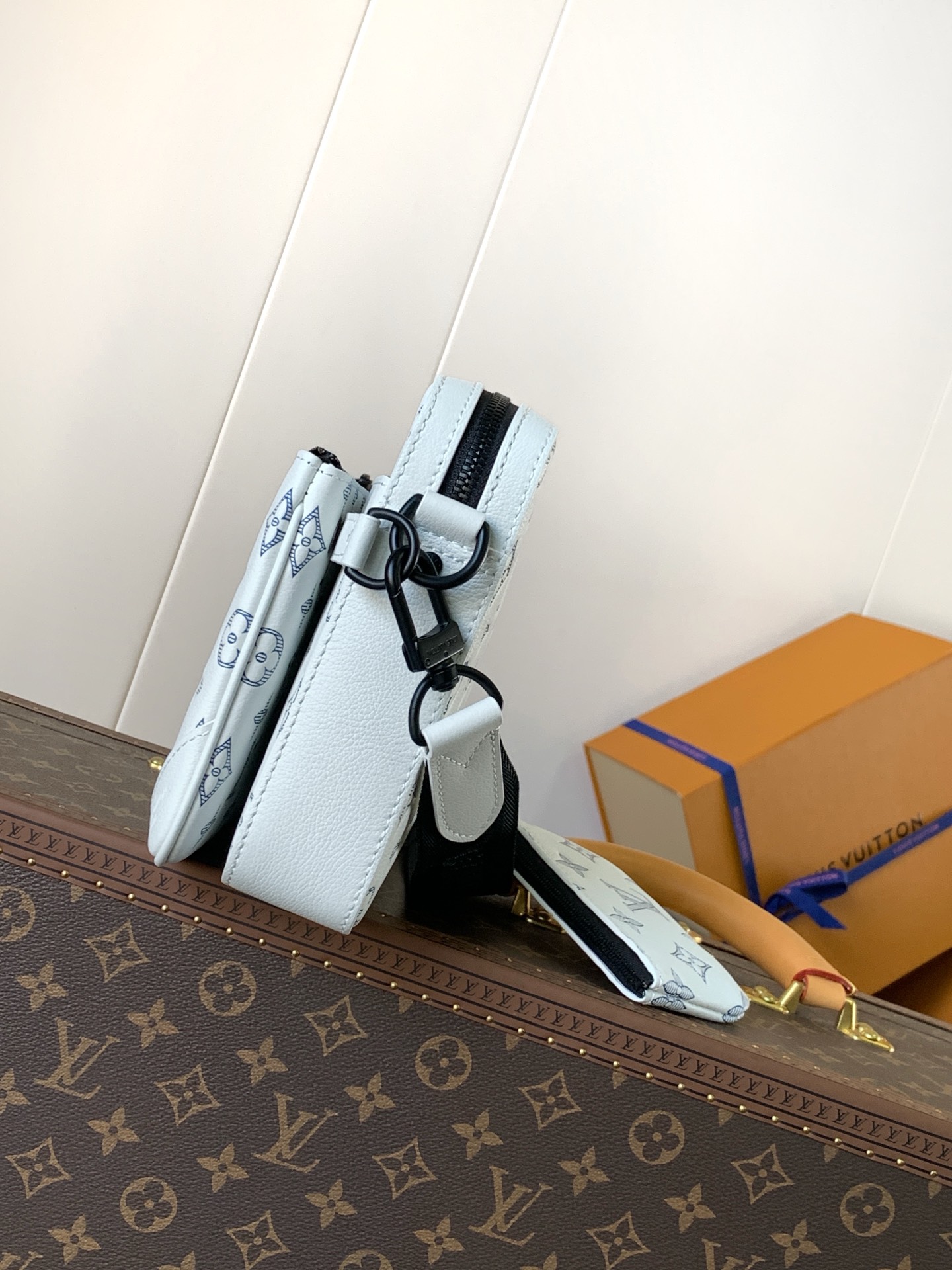 M24754 Trio Messenger Bag in Cream White by Louis Vuitton LV