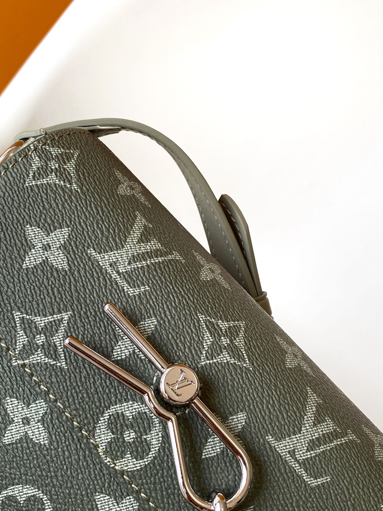 M11543 Green Rendered Monogram Eclipse Mini Steamer Bag by Louis Vuitton LV