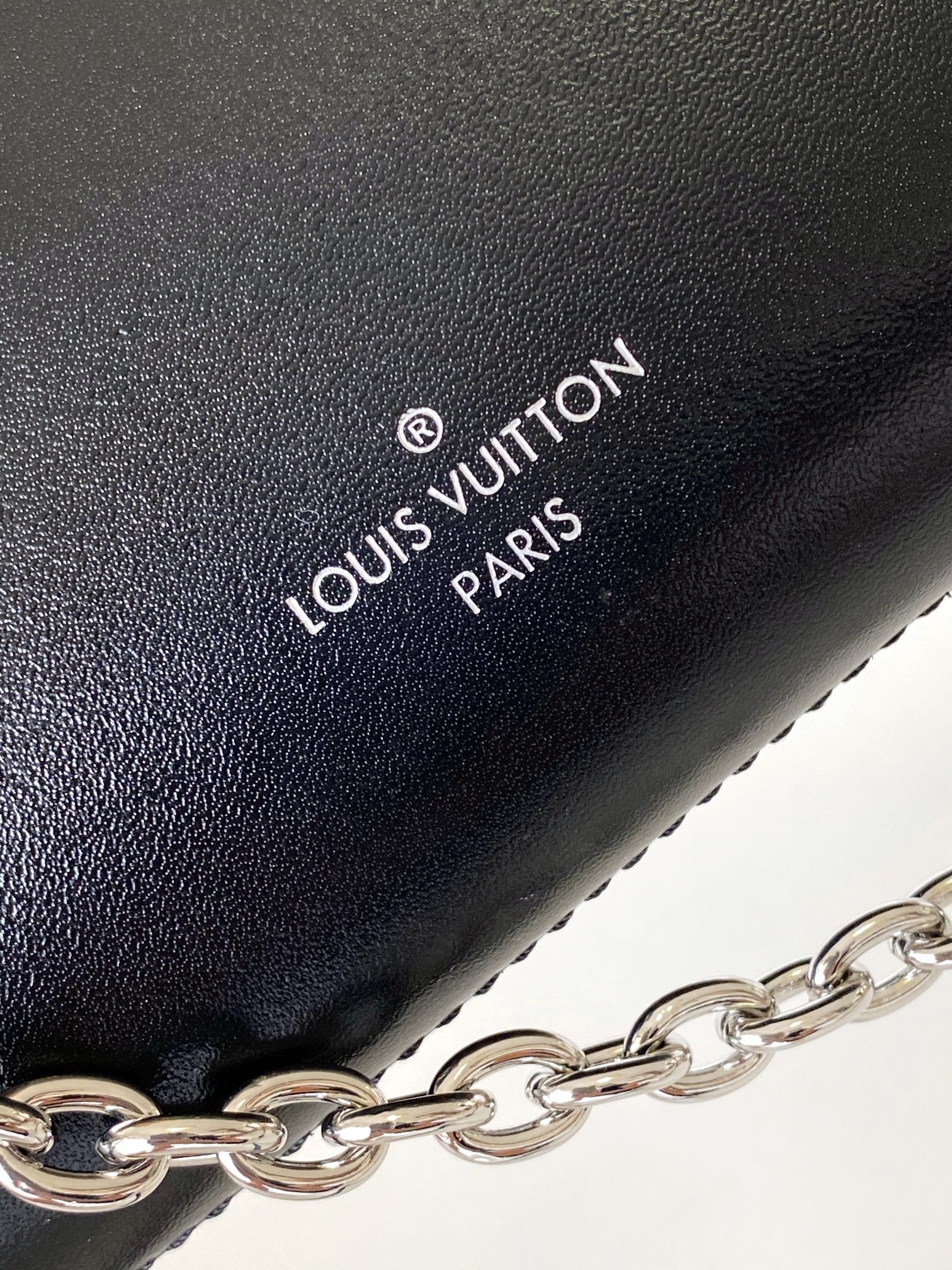 M25445 Black Slim Trunk Handbag by Louis Vuitton LV