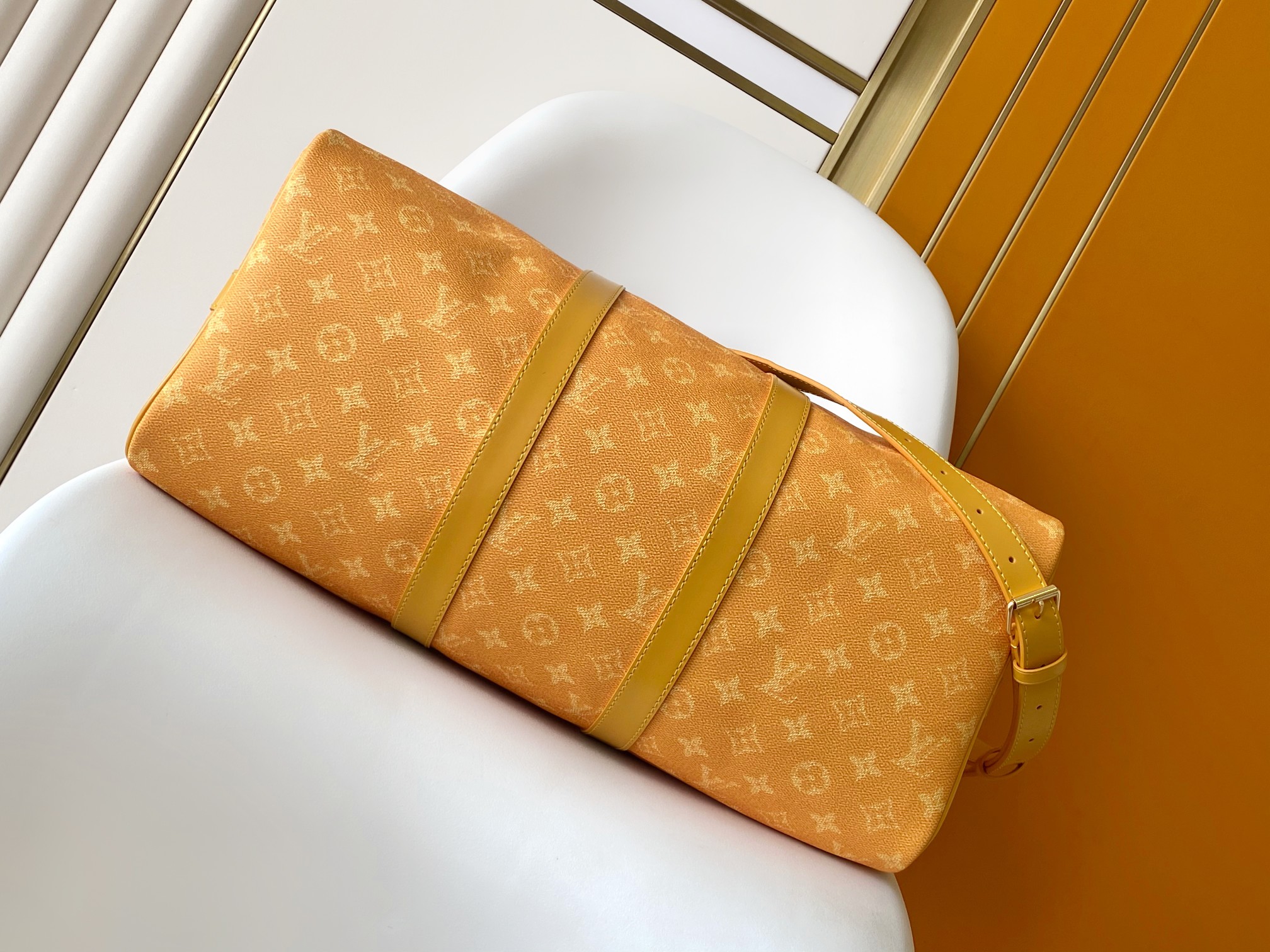 M12880 Keepall 45 Bag by Louis Vuitton LV in Yellow