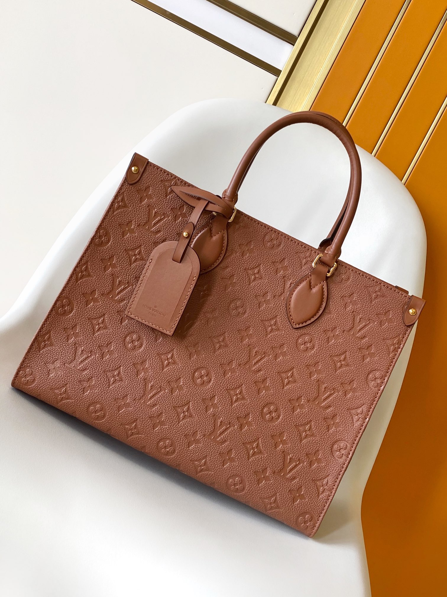 M12755 OnTheGo Medium Tote Bag by Louis Vuitton LV - By The Pool Capsule Collection