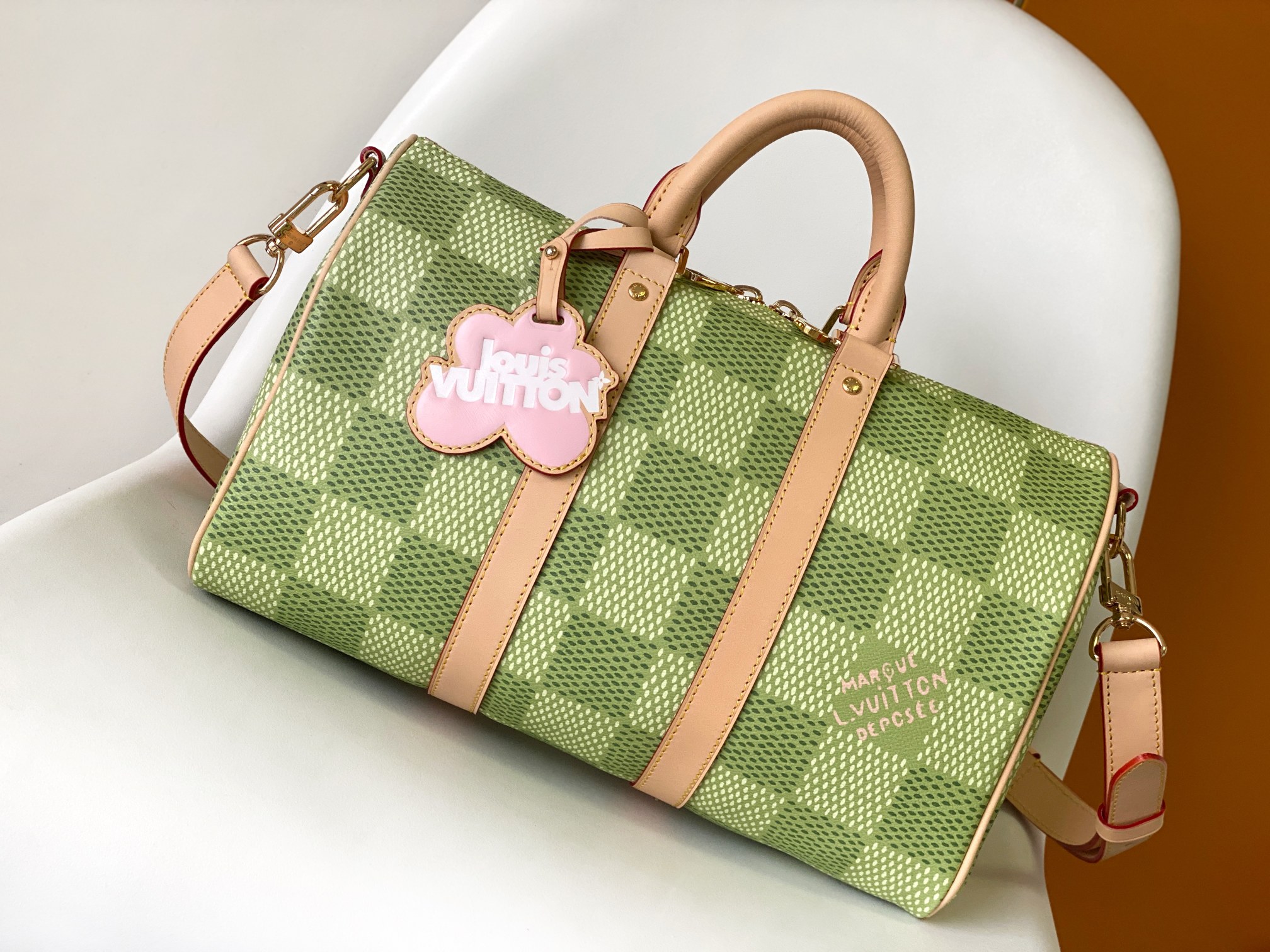 N40671 Keepall Bandouli??re 35 Handbag by Louis Vuitton LV - Dynamic Chip Edition