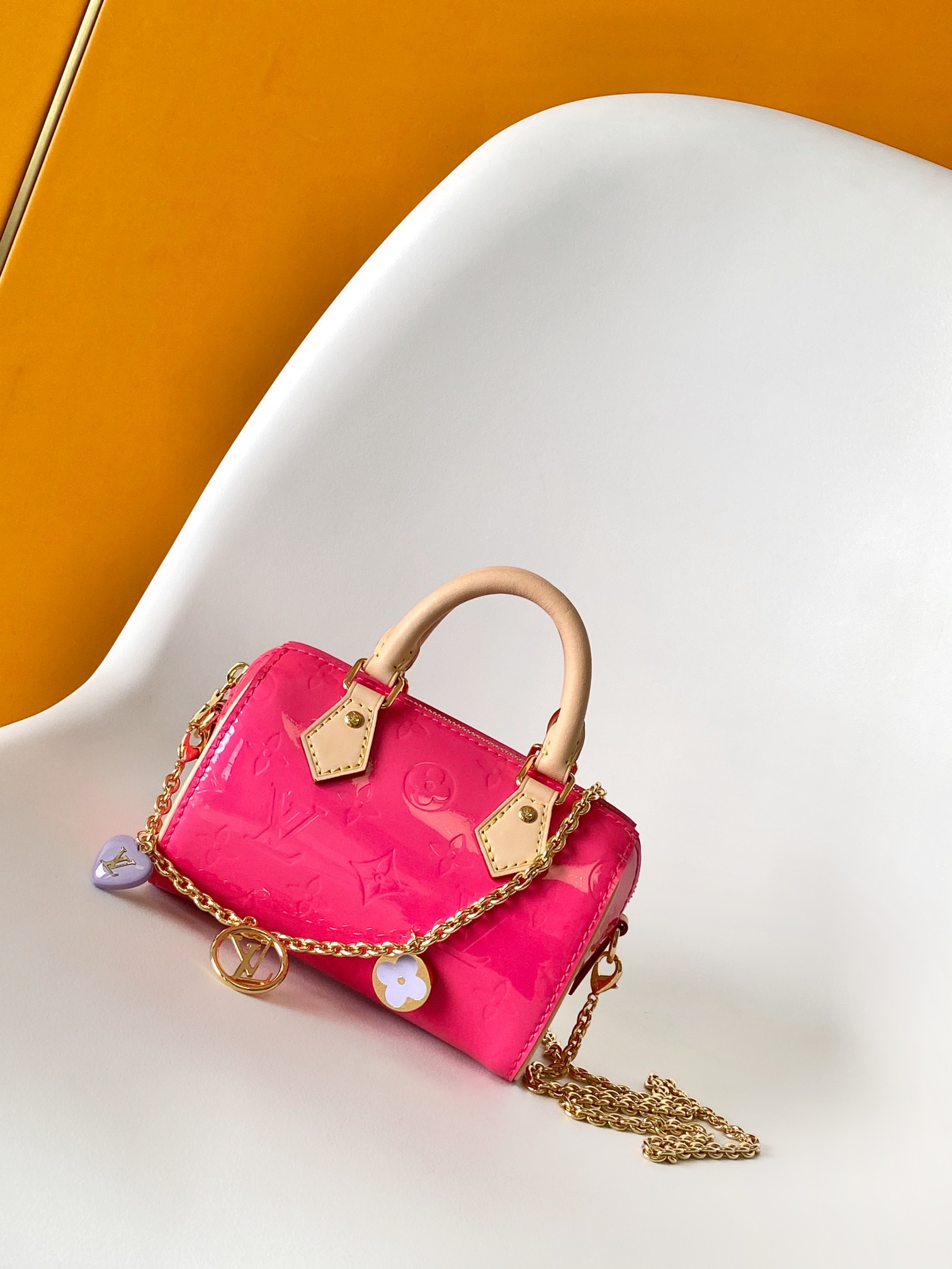 M83273 Nano Speedy Bag by Louis Vuitton LV - Fuchsia Edition