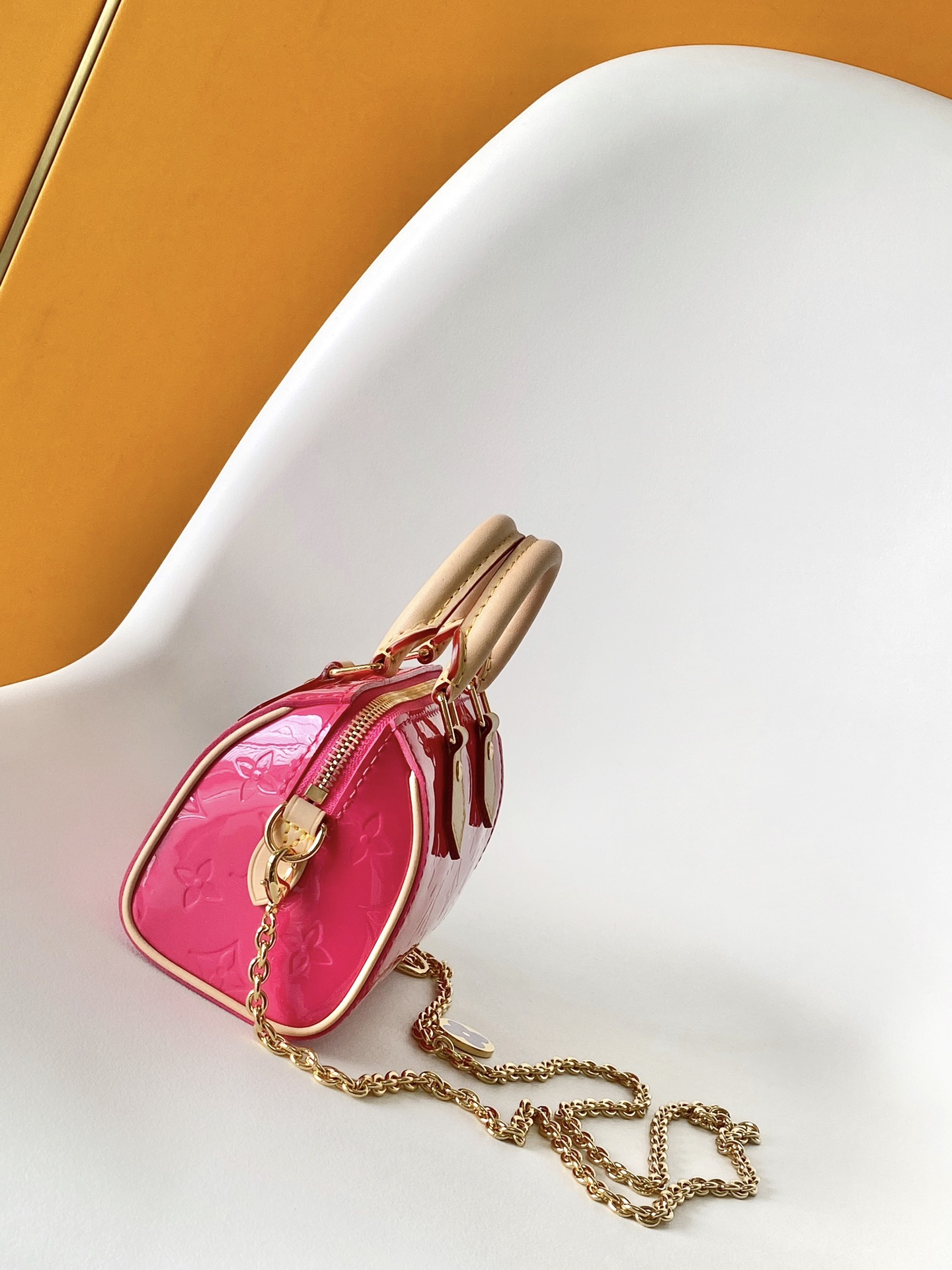 M83273 Nano Speedy Bag by Louis Vuitton LV - Fuchsia Edition