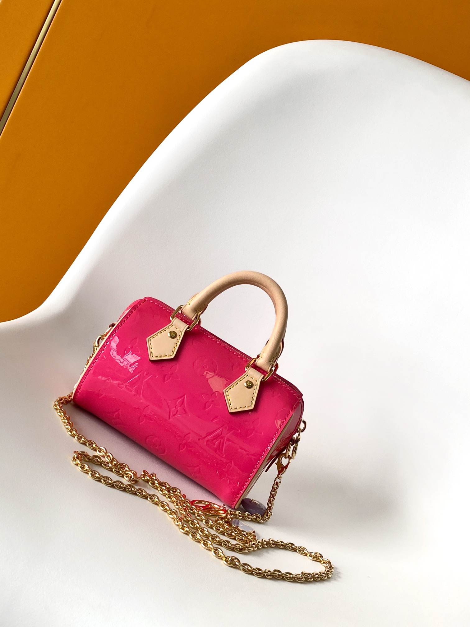 M83273 Nano Speedy Bag by Louis Vuitton LV - Fuchsia Edition