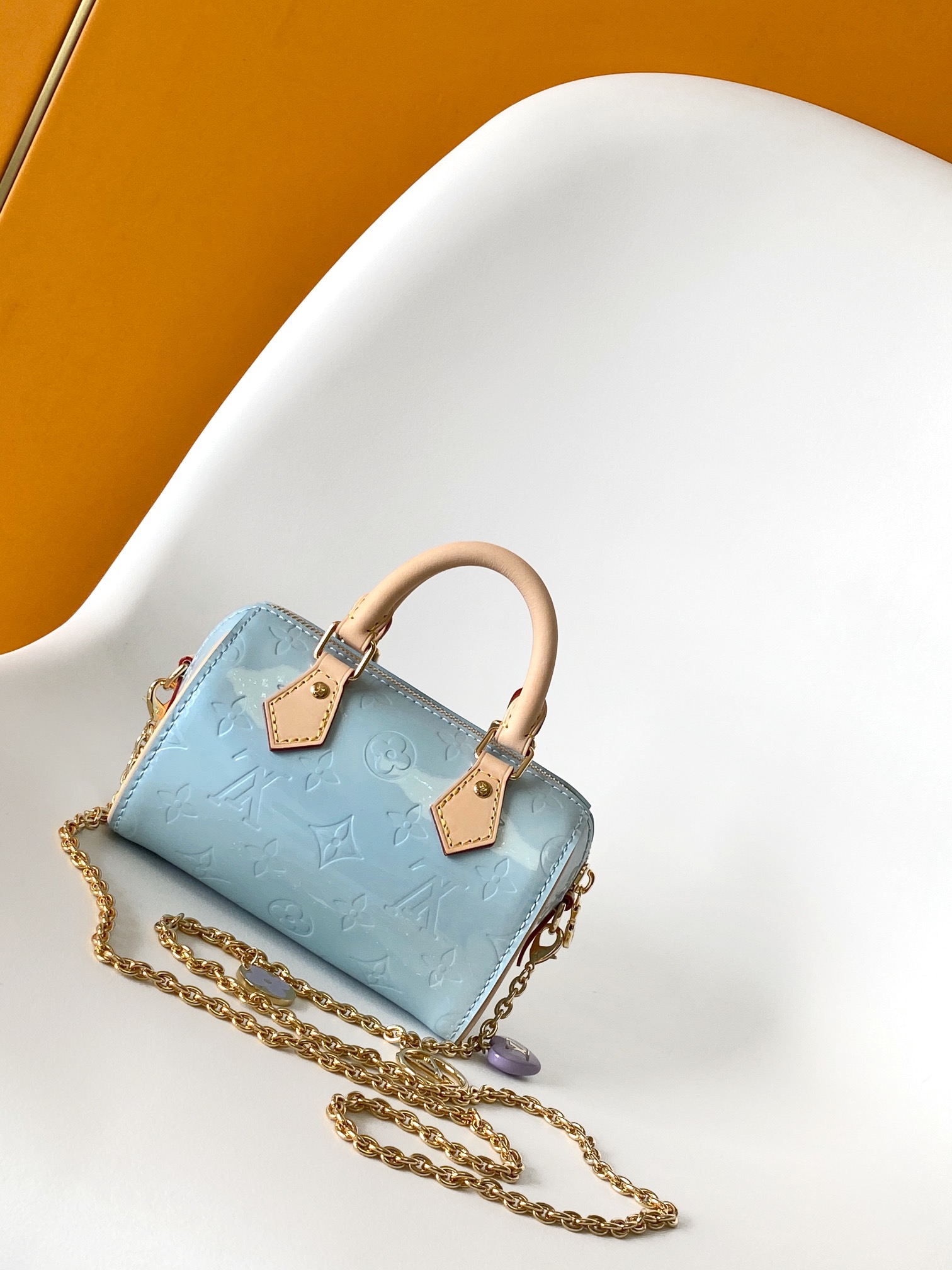 M83000 Nano Speedy Bag by Louis Vuitton LV - Blue Edition