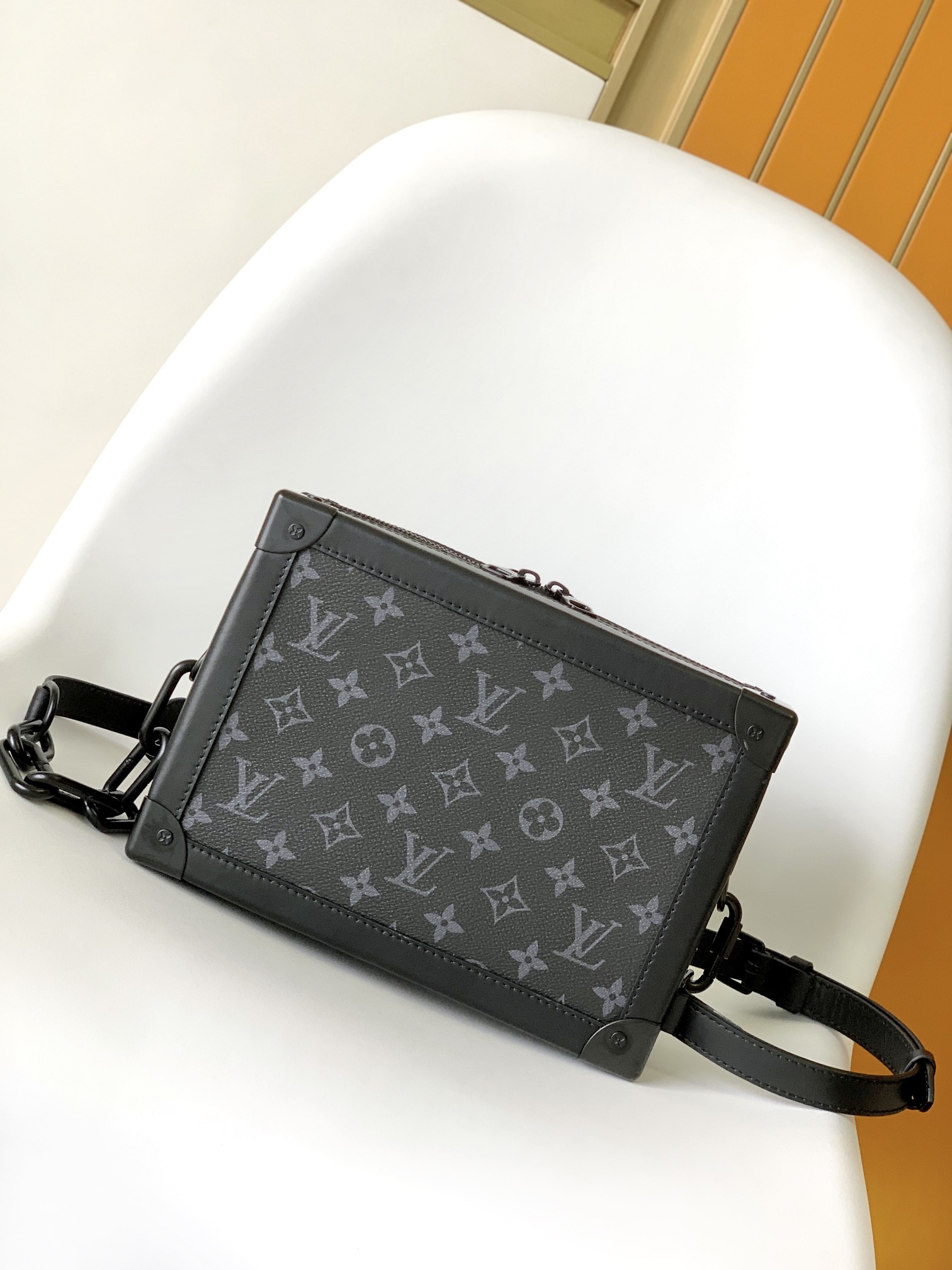 M44730 Black Flower Handbag by Louis Vuitton LV