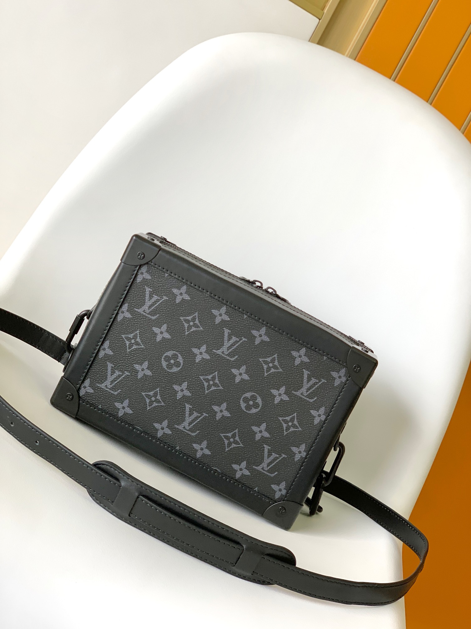 M44730 Black Flower Handbag by Louis Vuitton LV