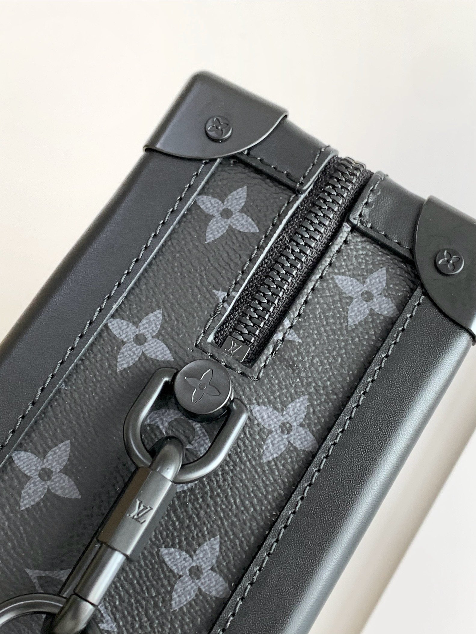 M44730 Black Flower Handbag by Louis Vuitton LV