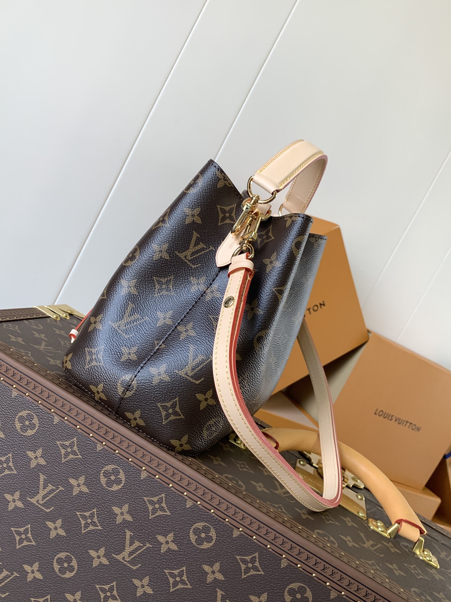 N?ONO? BB Bag by Louis Vuitton LV - Monogram Canvas with Natural Leather M46581