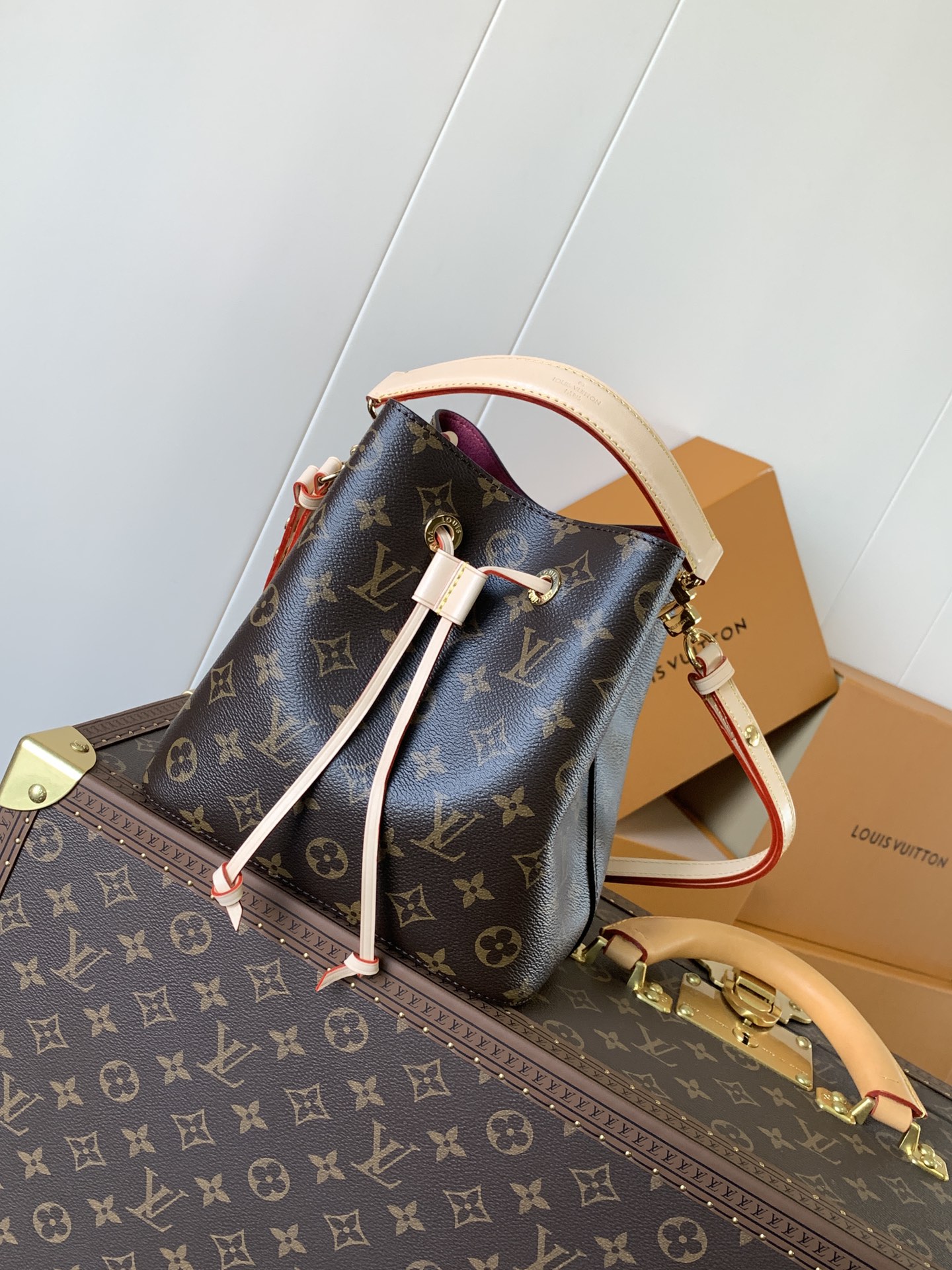 N?ONO? BB Bag by Louis Vuitton LV - Monogram Canvas with Natural Leather M46581