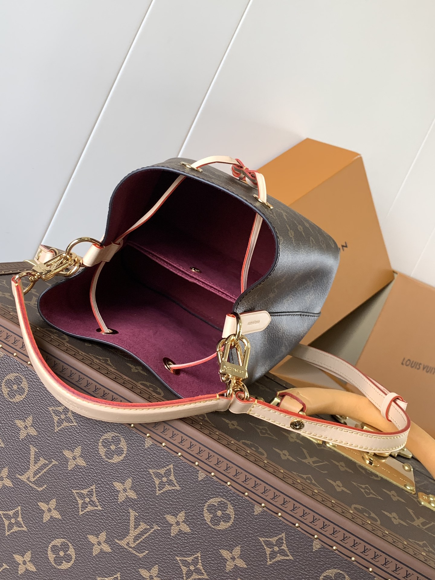 N?ONO? BB Bag by Louis Vuitton LV - Monogram Canvas with Natural Leather M46581