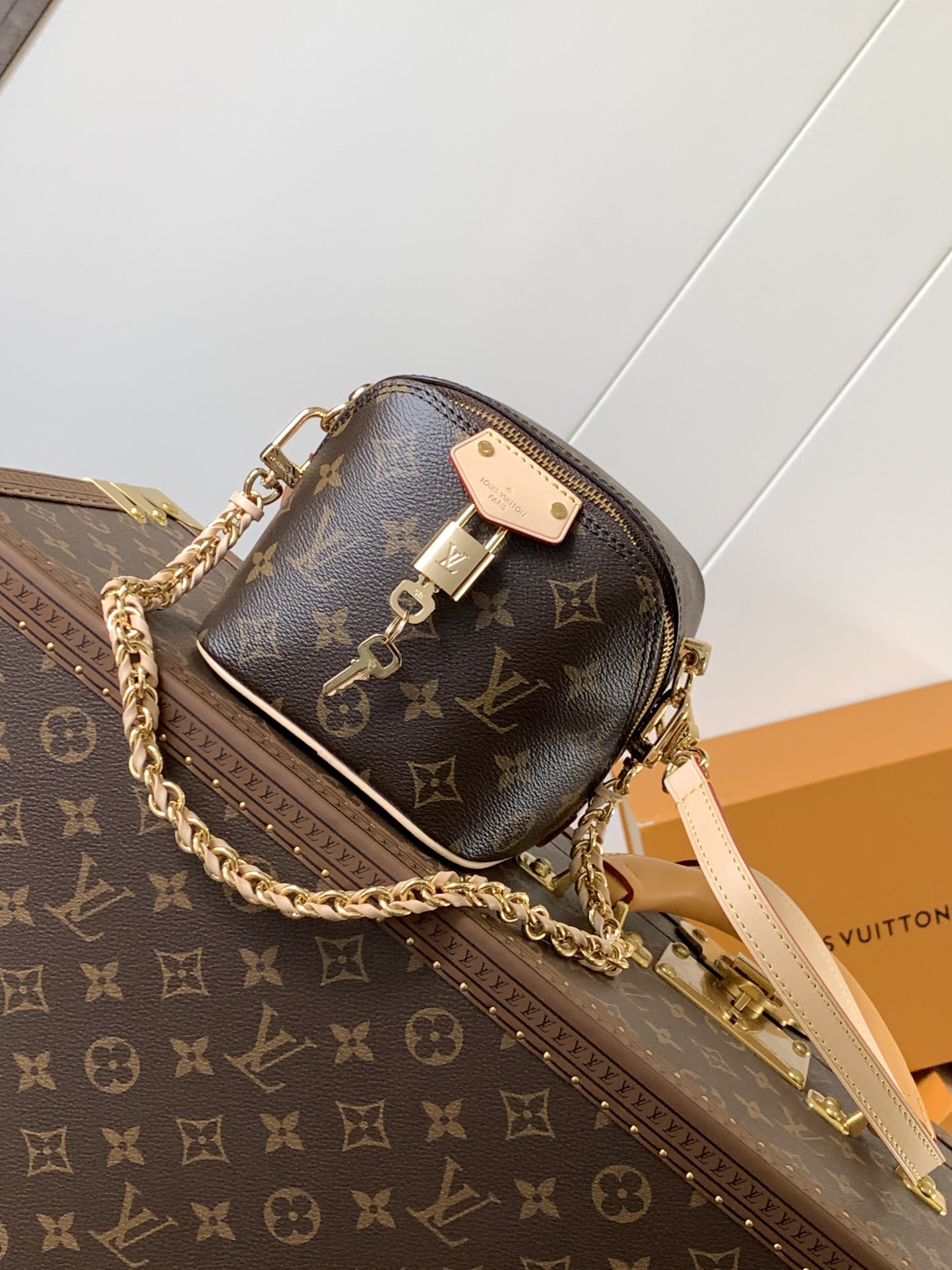 M47096 Just In Case Handbag by Louis Vuitton LV - Monogram Canvas