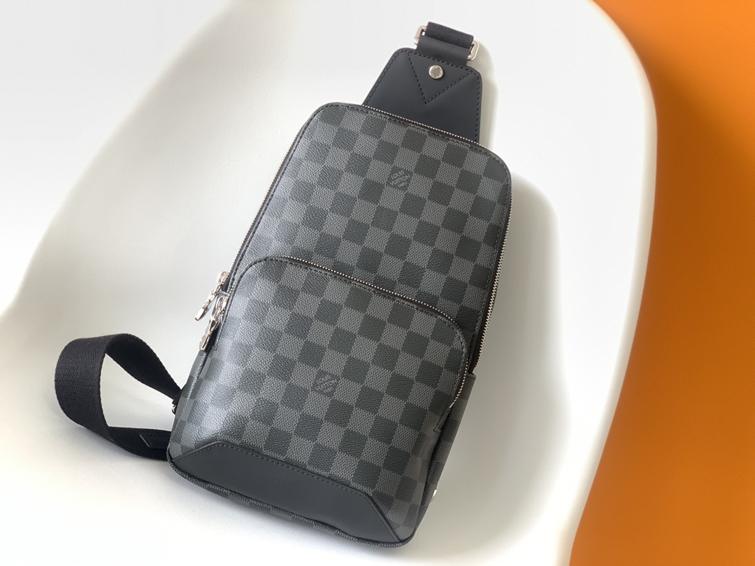 N41719 Avenue Shoulder Bag by Louis Vuitton LV - Damier Graphite Canvas