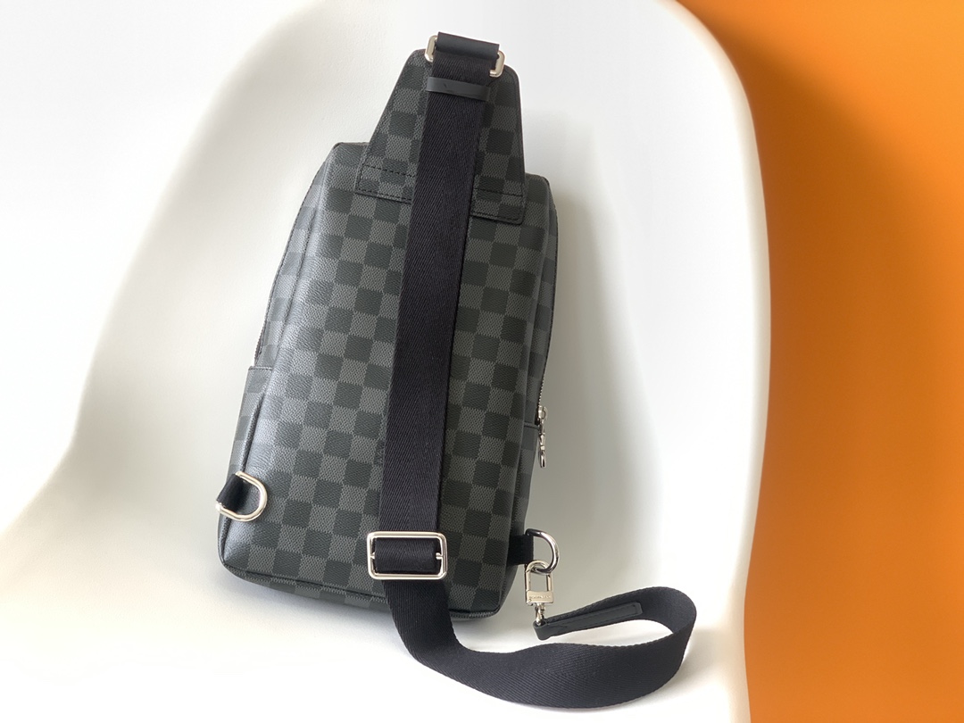 N41719 Avenue Shoulder Bag by Louis Vuitton LV - Damier Graphite Canvas