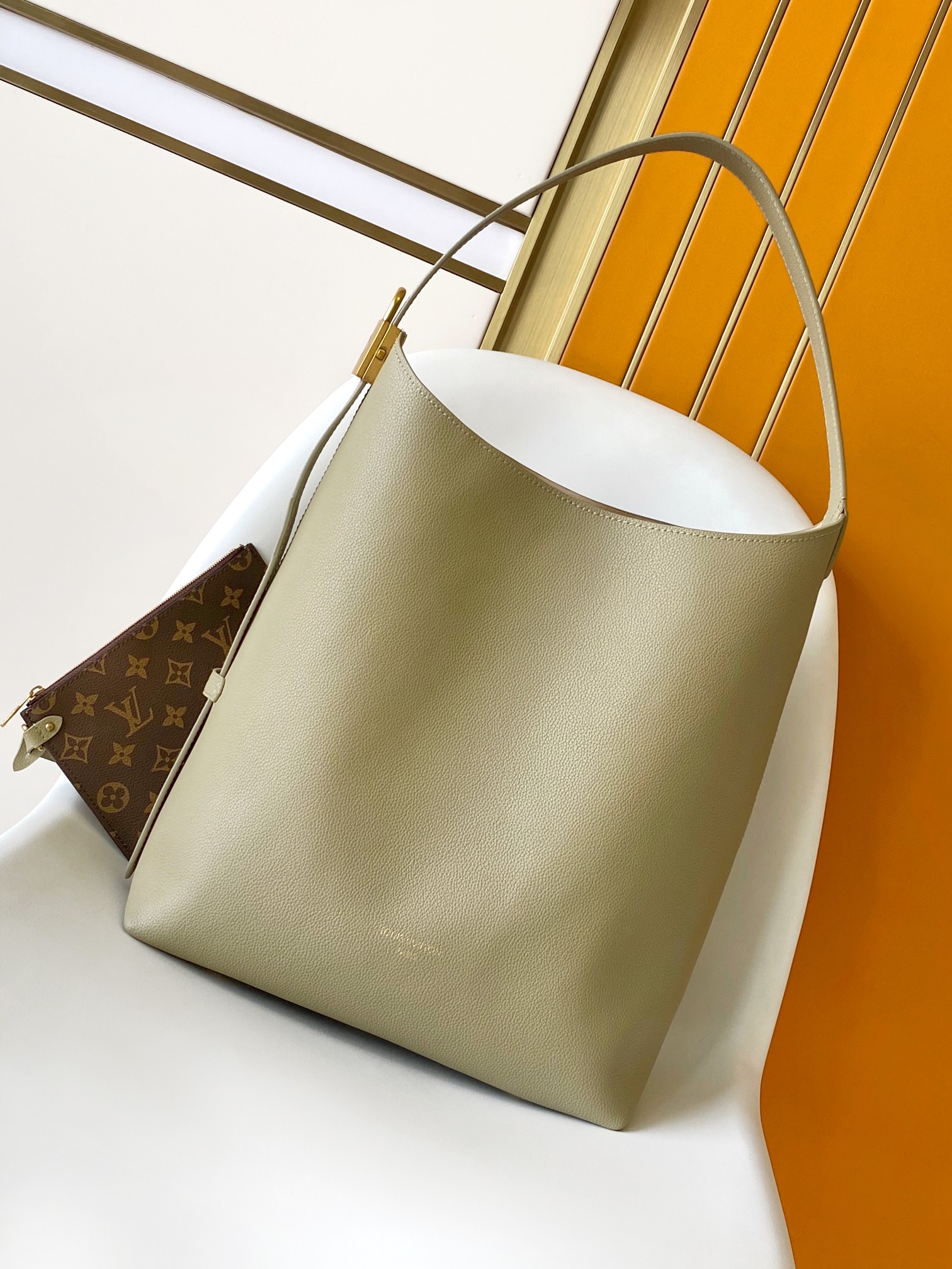 Low Key Hobo Medium Handbag by Louis Vuitton LV - Green (M24988)