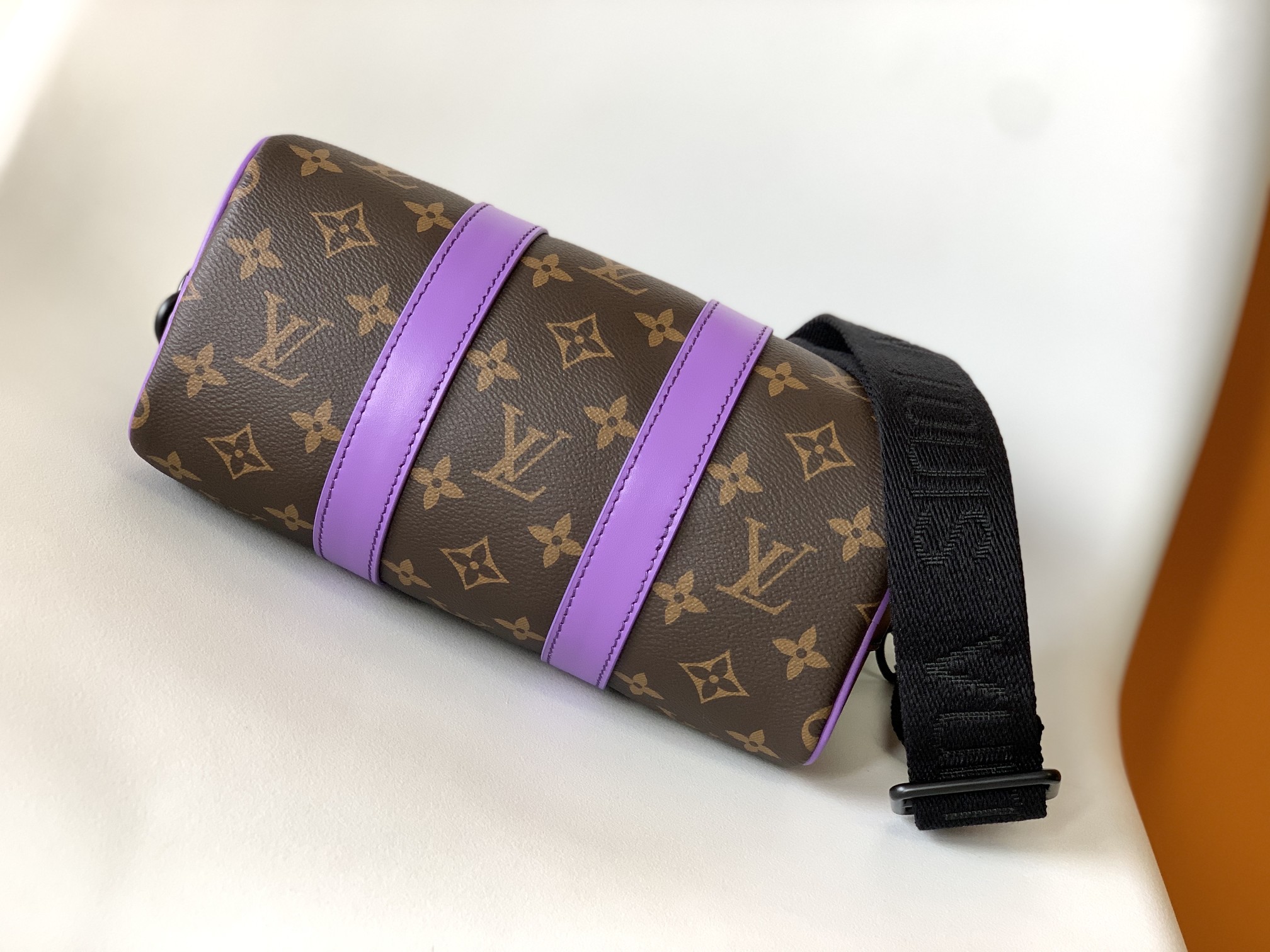 Louis Vuitton  LV Mini Keepall - M46249 Purple Monogram Macassar