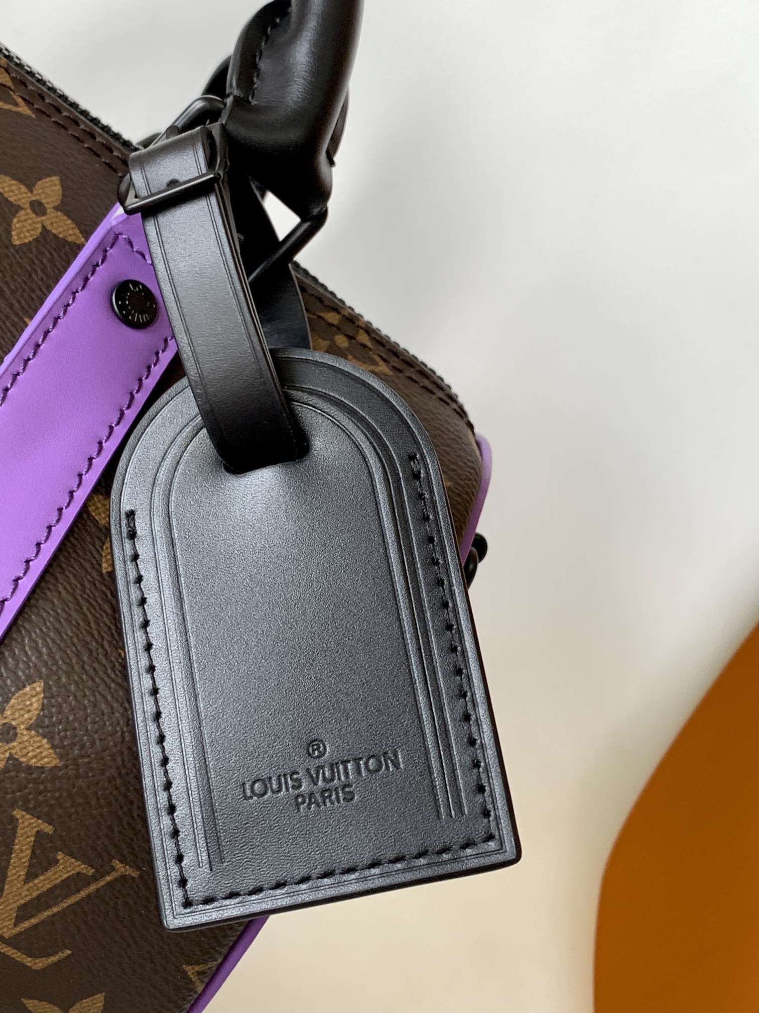 Louis Vuitton  LV Mini Keepall - M46249 Purple Monogram Macassar