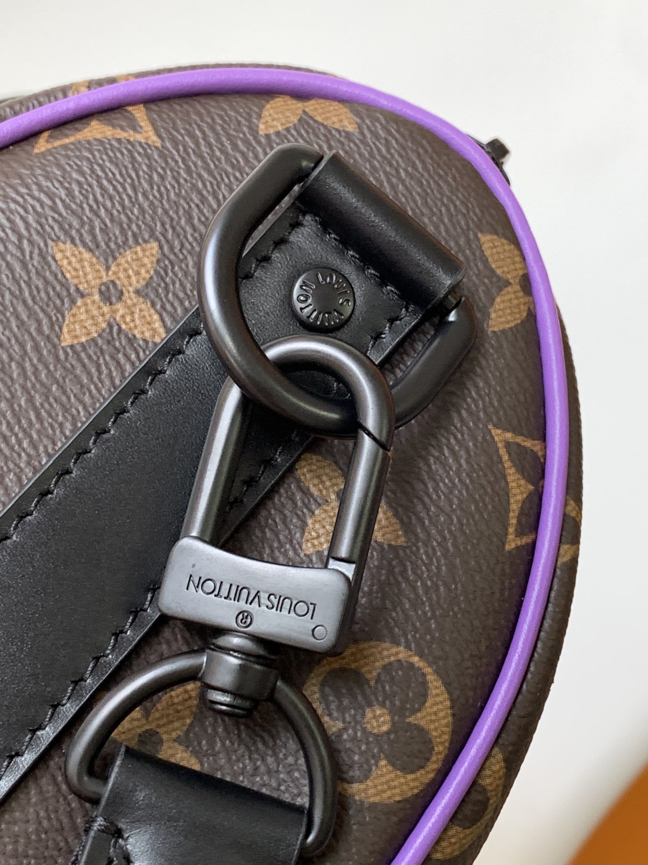 Louis Vuitton  LV Mini Keepall - M46249 Purple Monogram Macassar