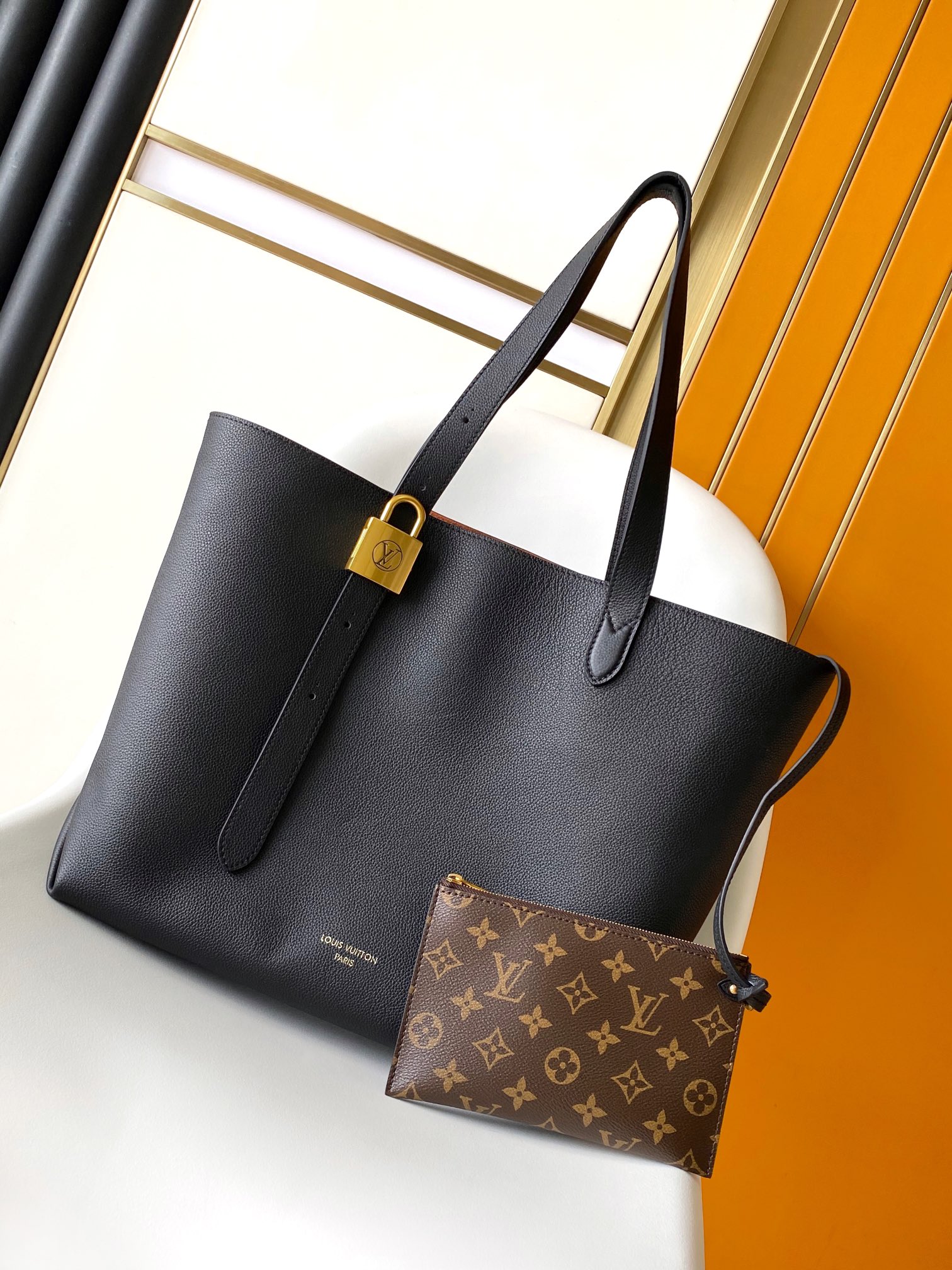 Louis Vuitton LV Low Key Cabas Medium Bag - M25341 Black