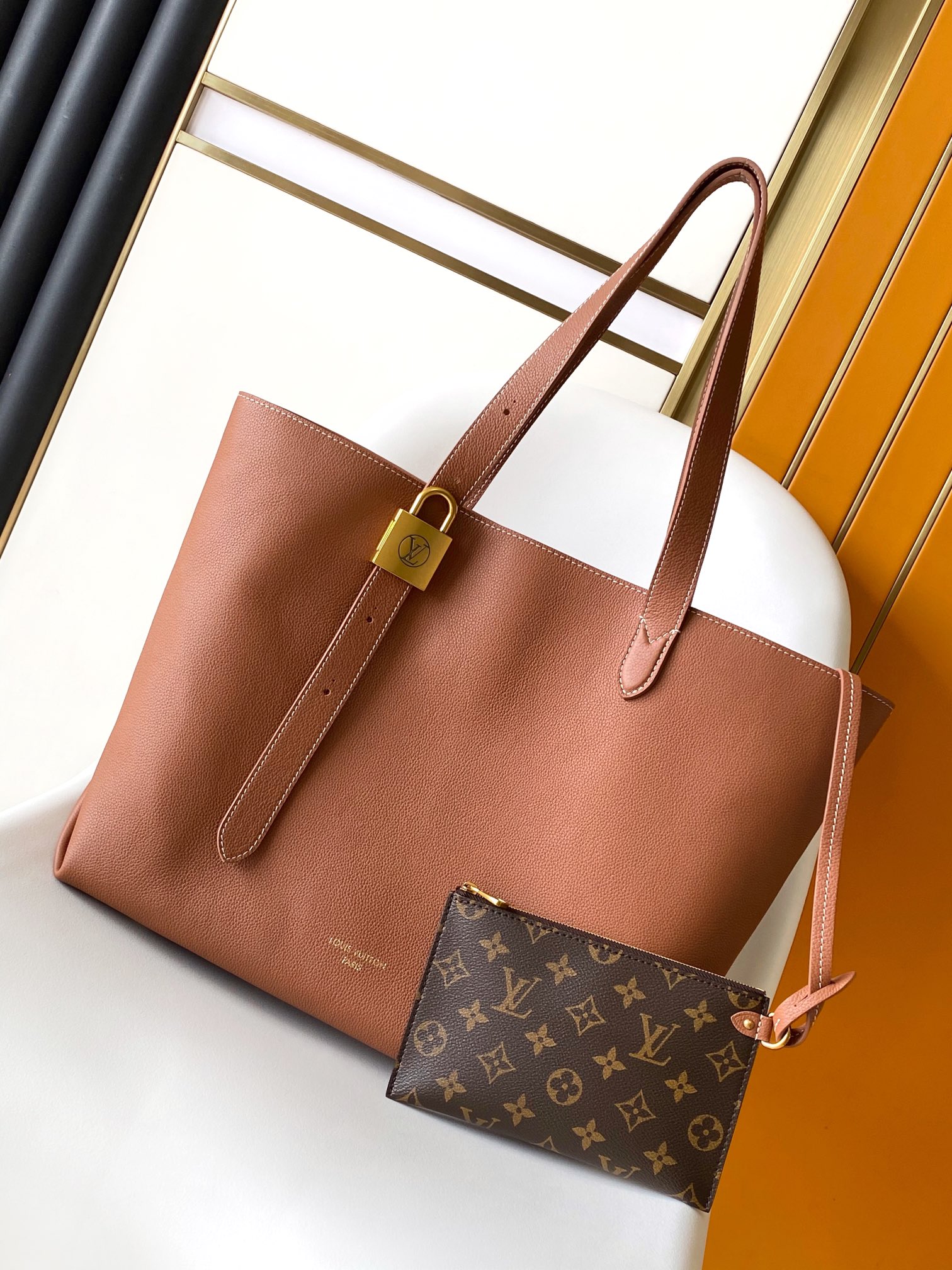 Louis Vuitton LV Low Key Cabas Medium Bag - M25342 Brown