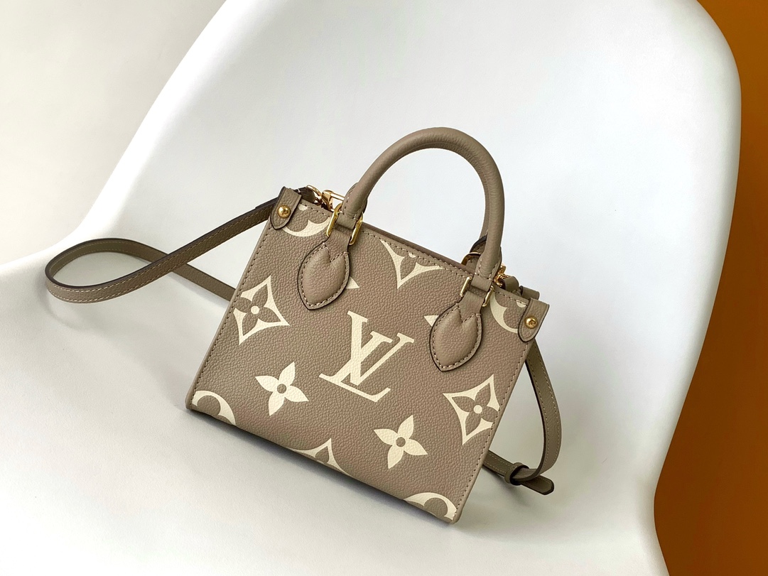 Louis Vuitton LV OnTheGo BB Handbag - M47054 in Beige