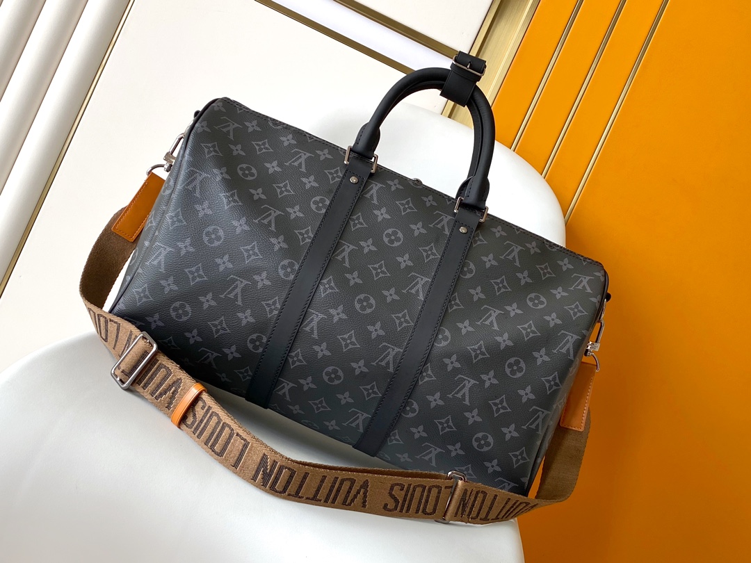 Louis Vuitton LV M45611 Gaston Labels Special Edition Keepall Bandouli??re 45