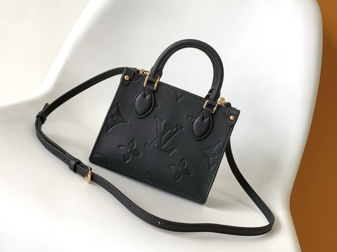 Louis Vuitton LV OnTheGo BB Handbag - M46993 in Black (Top Quality Replica)